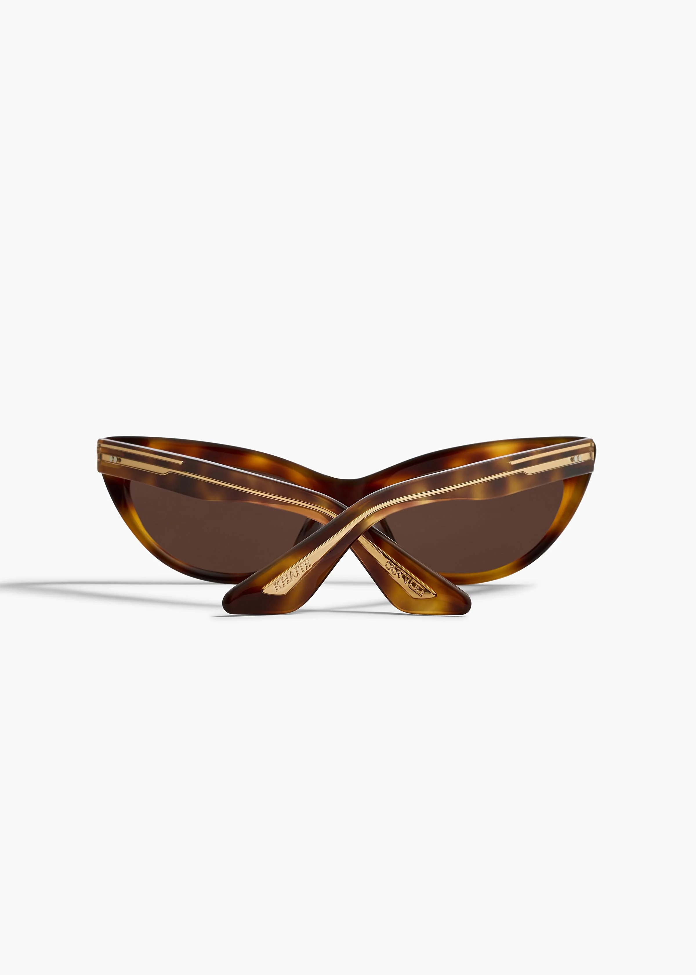 KHAITE x Oliver Peoples 1963C in Dark Mahogany and Brown - Image 2