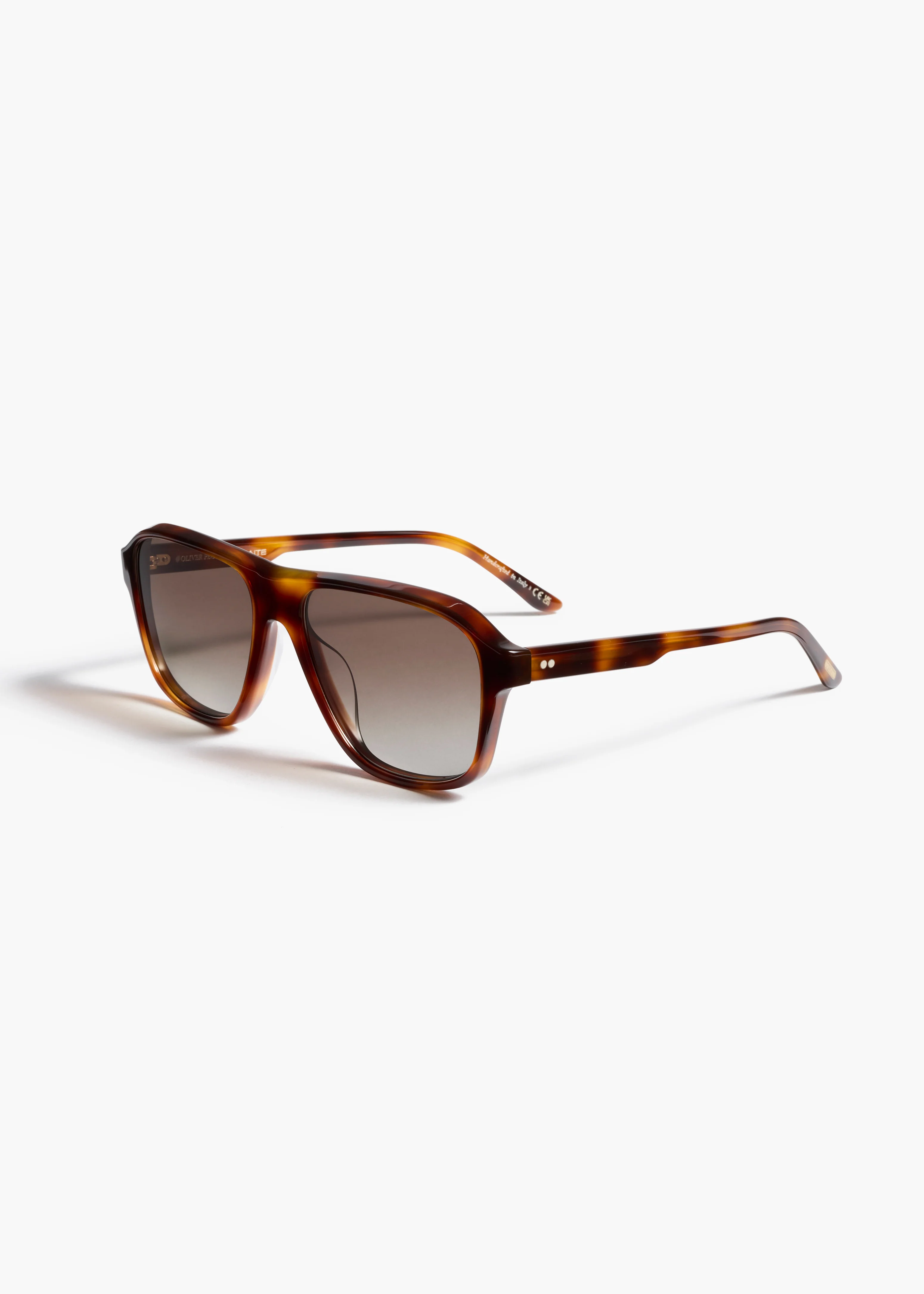 KHAITE x Oliver Peoples 1978RX in Dark Mahogany and Soft Tan Gradient - Image 2