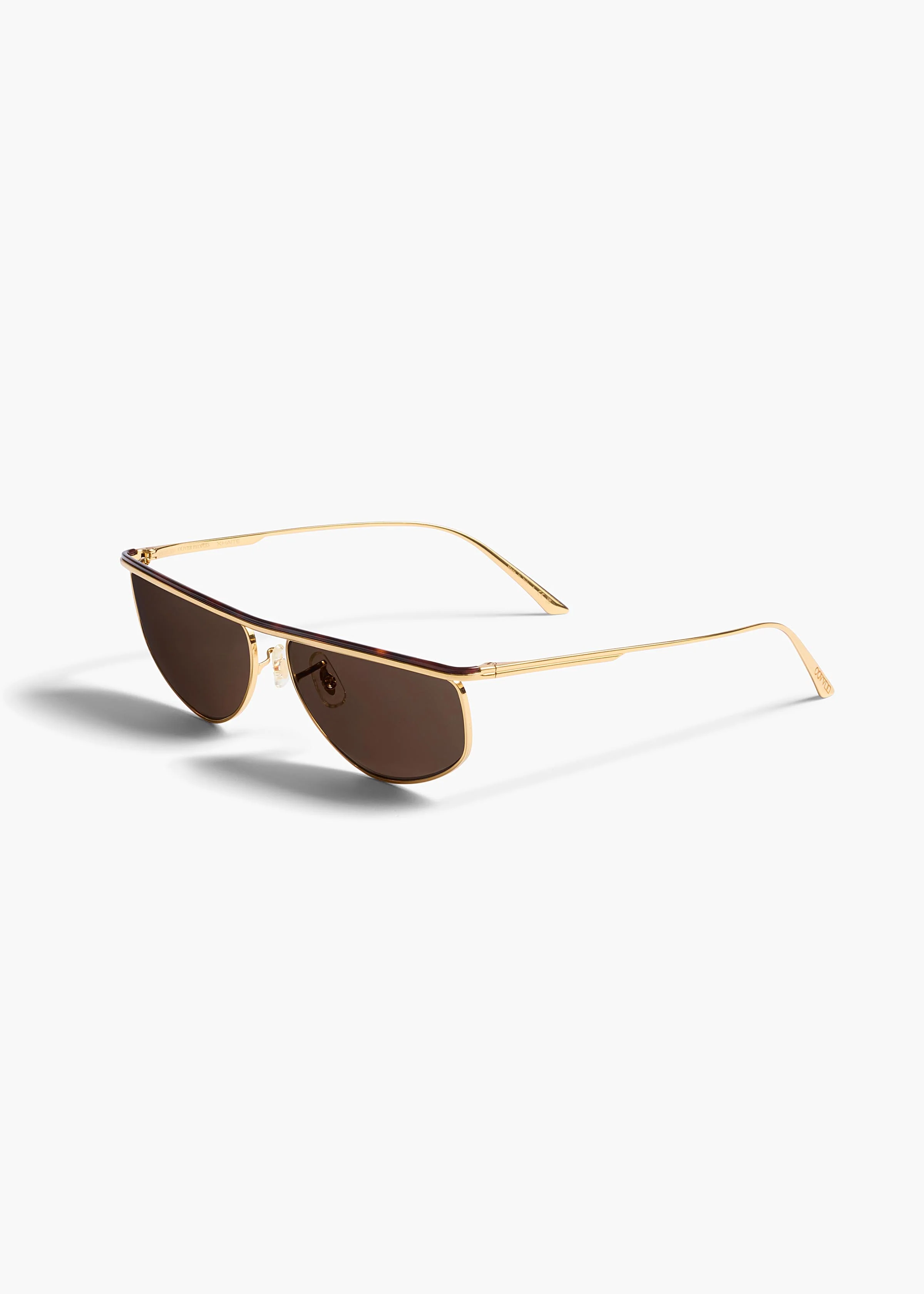 KHAITE x Oliver Peoples 1986C in Gold and Green - Image 2