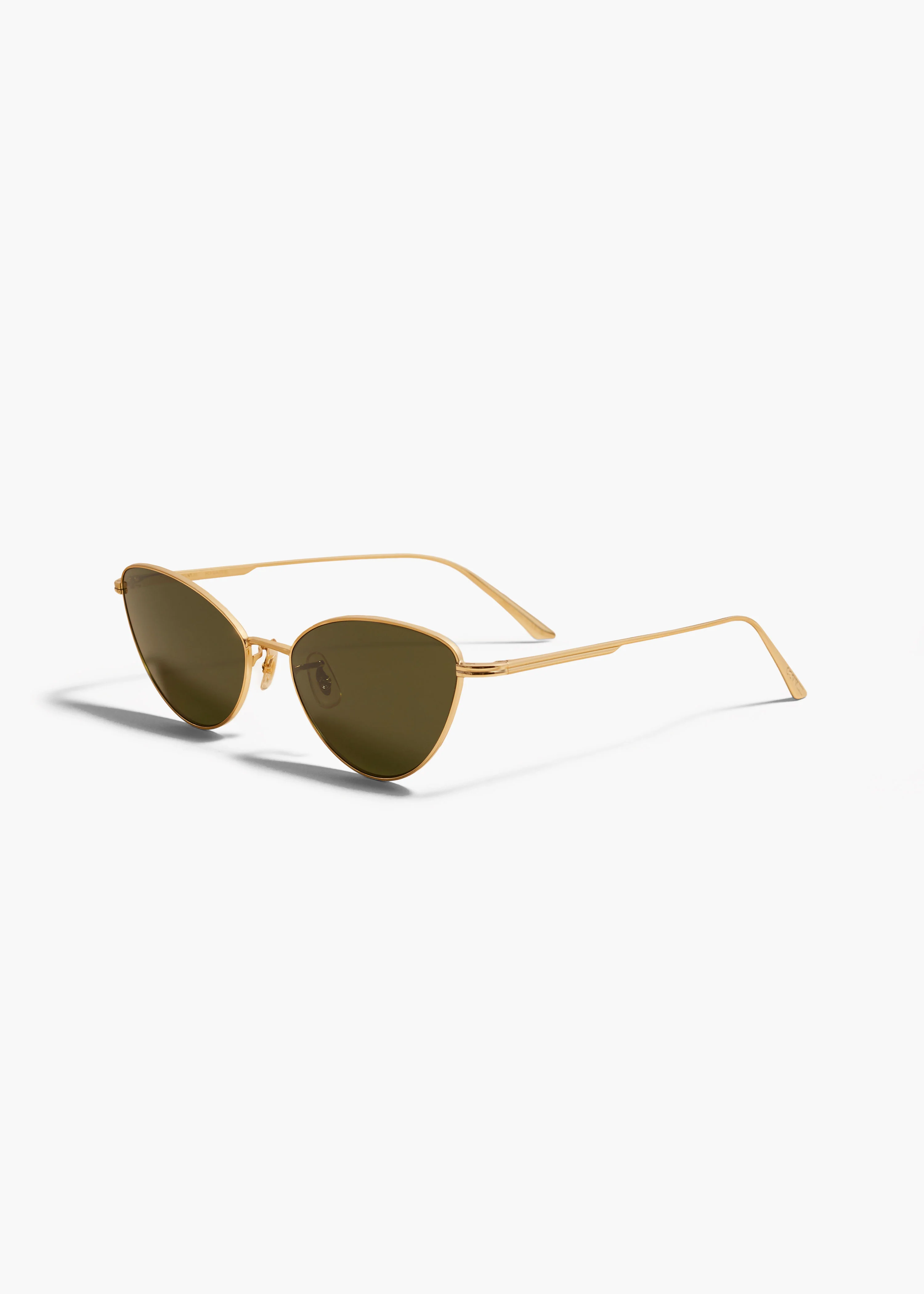 KHAITE x Oliver Peoples 1998C in Gold and Vibrant Green - Image 2