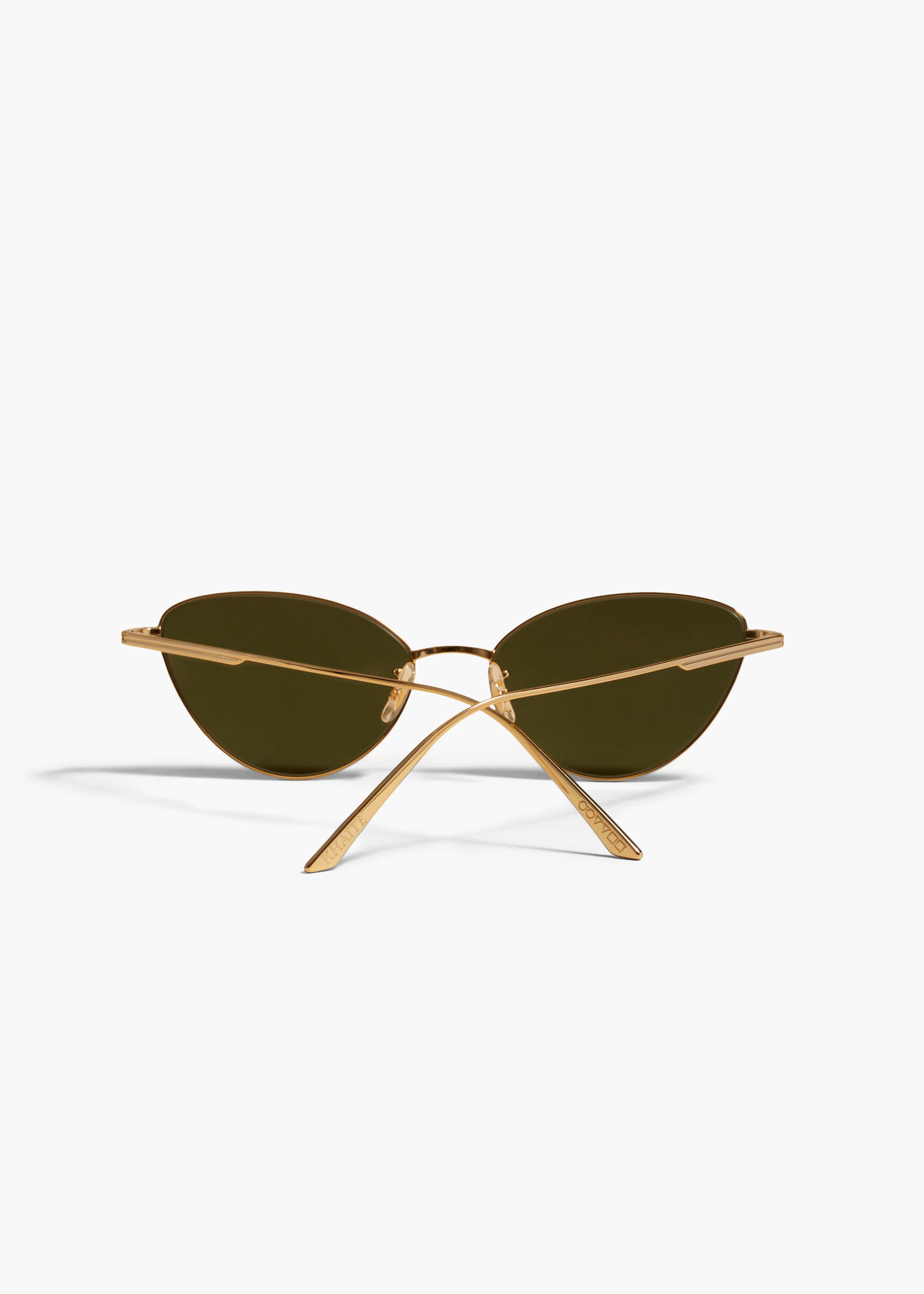 KHAITE x Oliver Peoples 1998C in Gold and Vibrant Green - Image 3