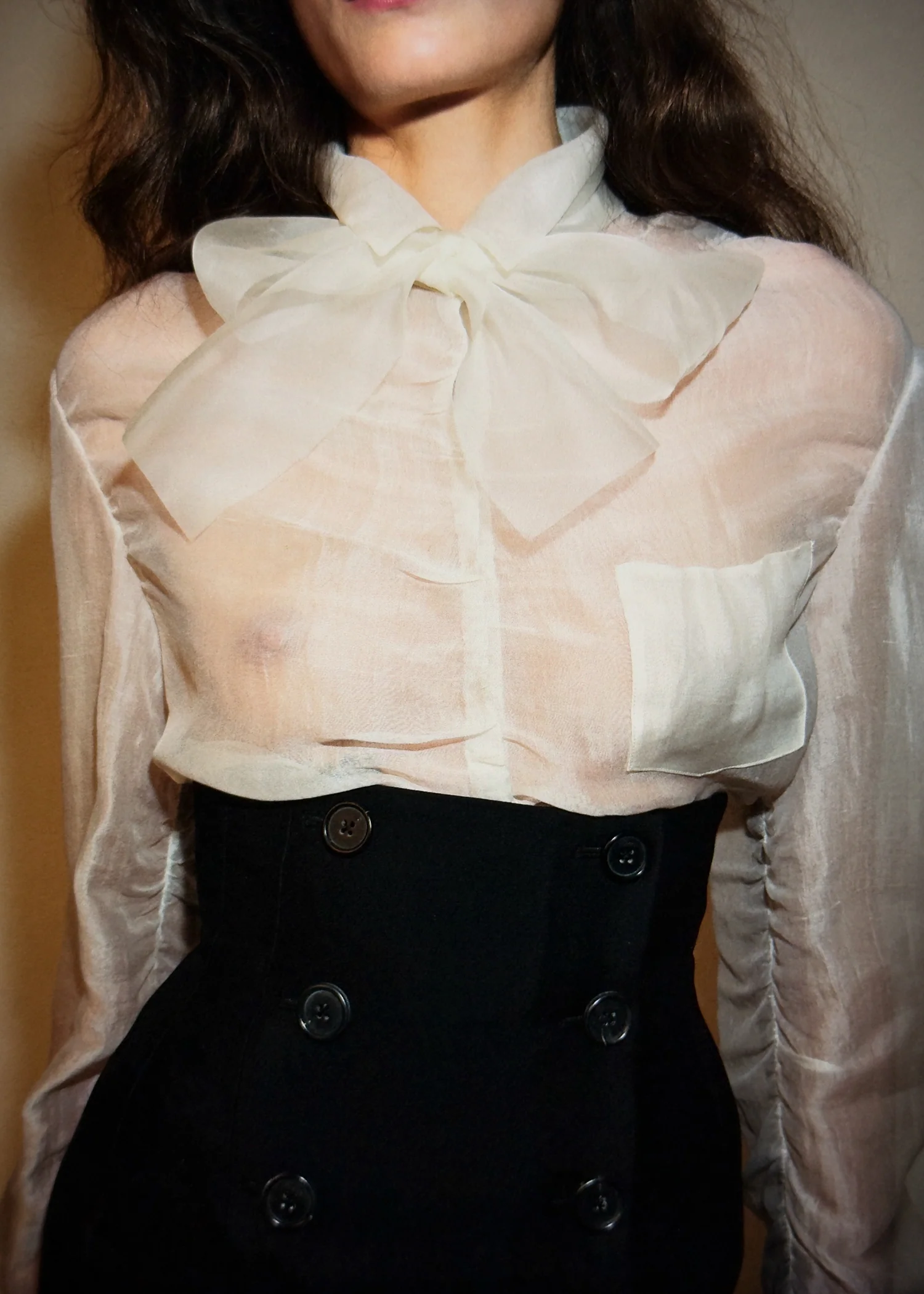 Allie Scarf in Chalk - Image 4