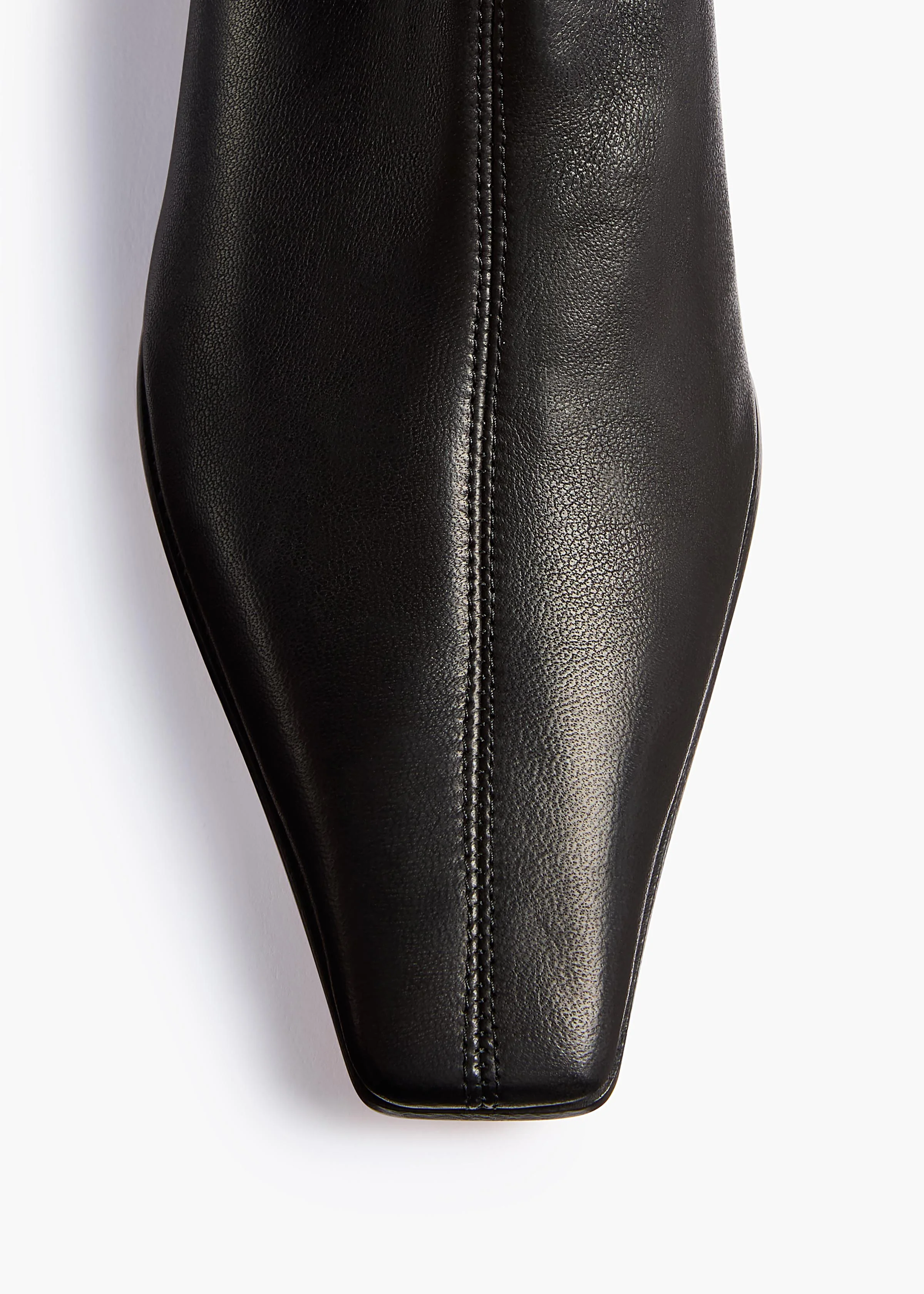 Arizona Stretch Ankle Boot in Black Nappa Leather - Image 4
