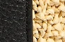 Small Augustina Crossbody Bag in Natural Raffia and Black Leather - Image 7