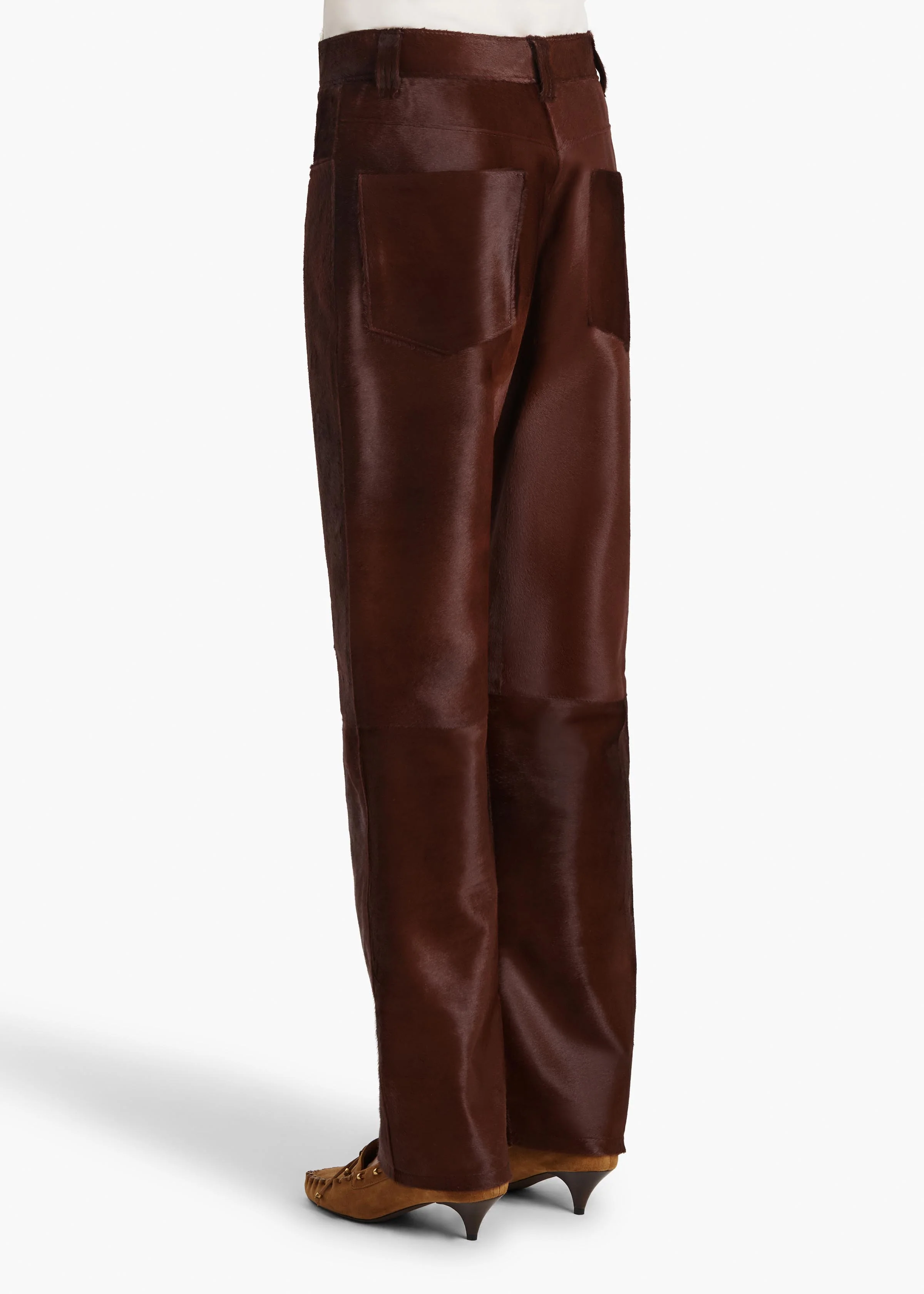 Callum Pant in Bordeaux Haircalf - Image 4