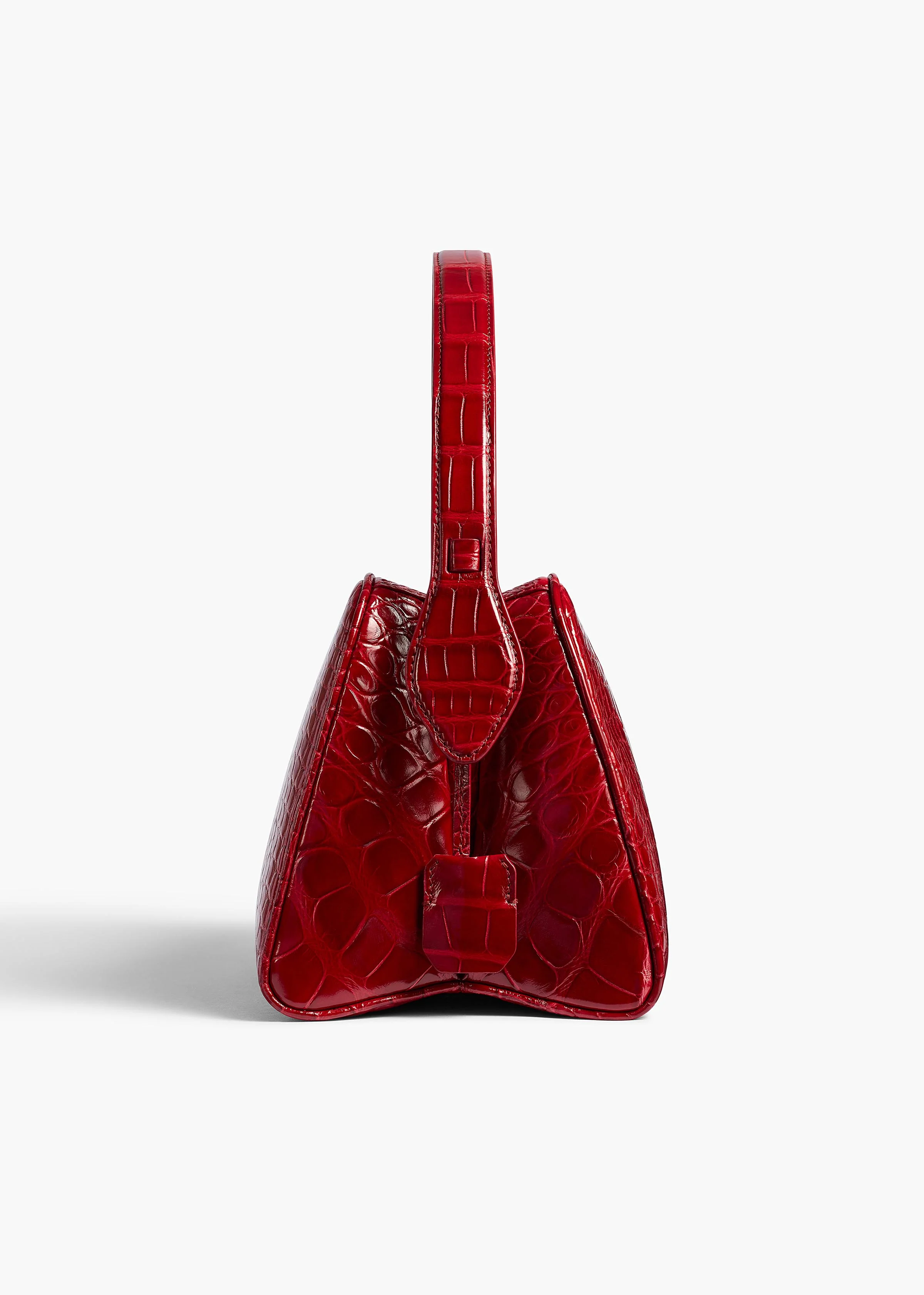 Cate Bag in Ruby Alligator - Image 4