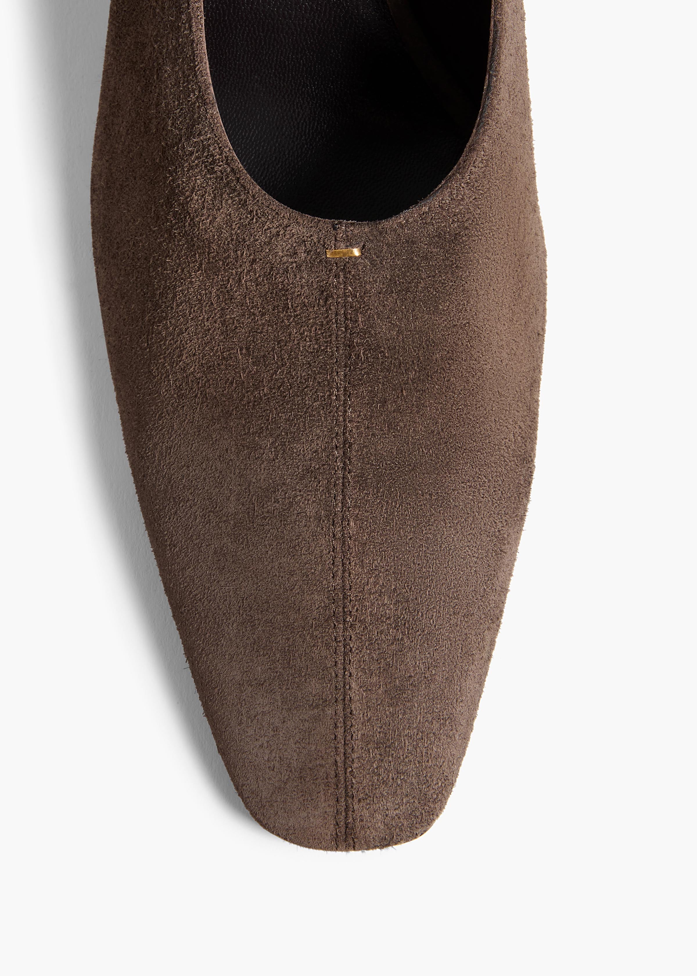 Cecilia Pump in Sable Suede - Image 3