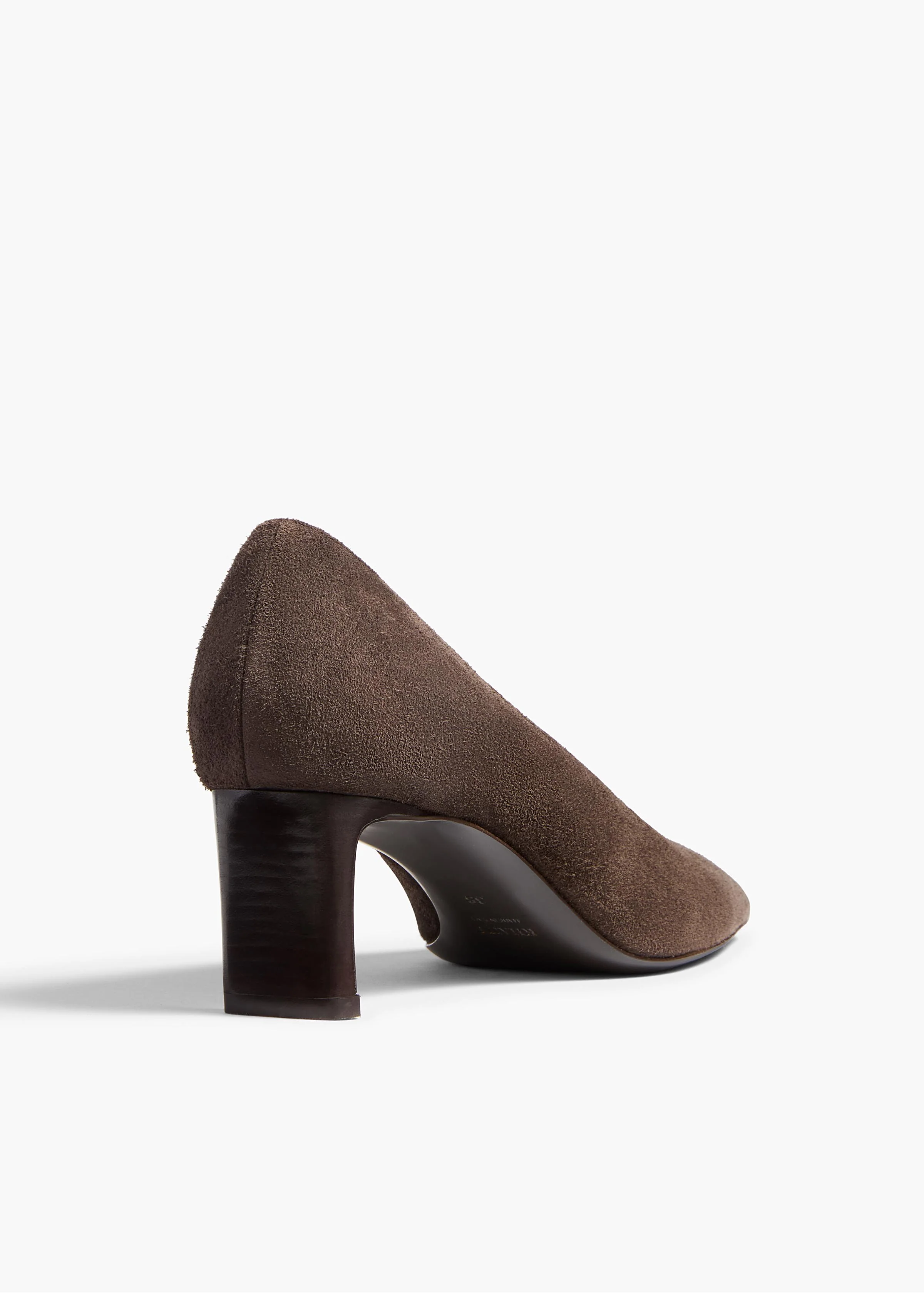 Cecilia Pump in Sable Suede - Image 4