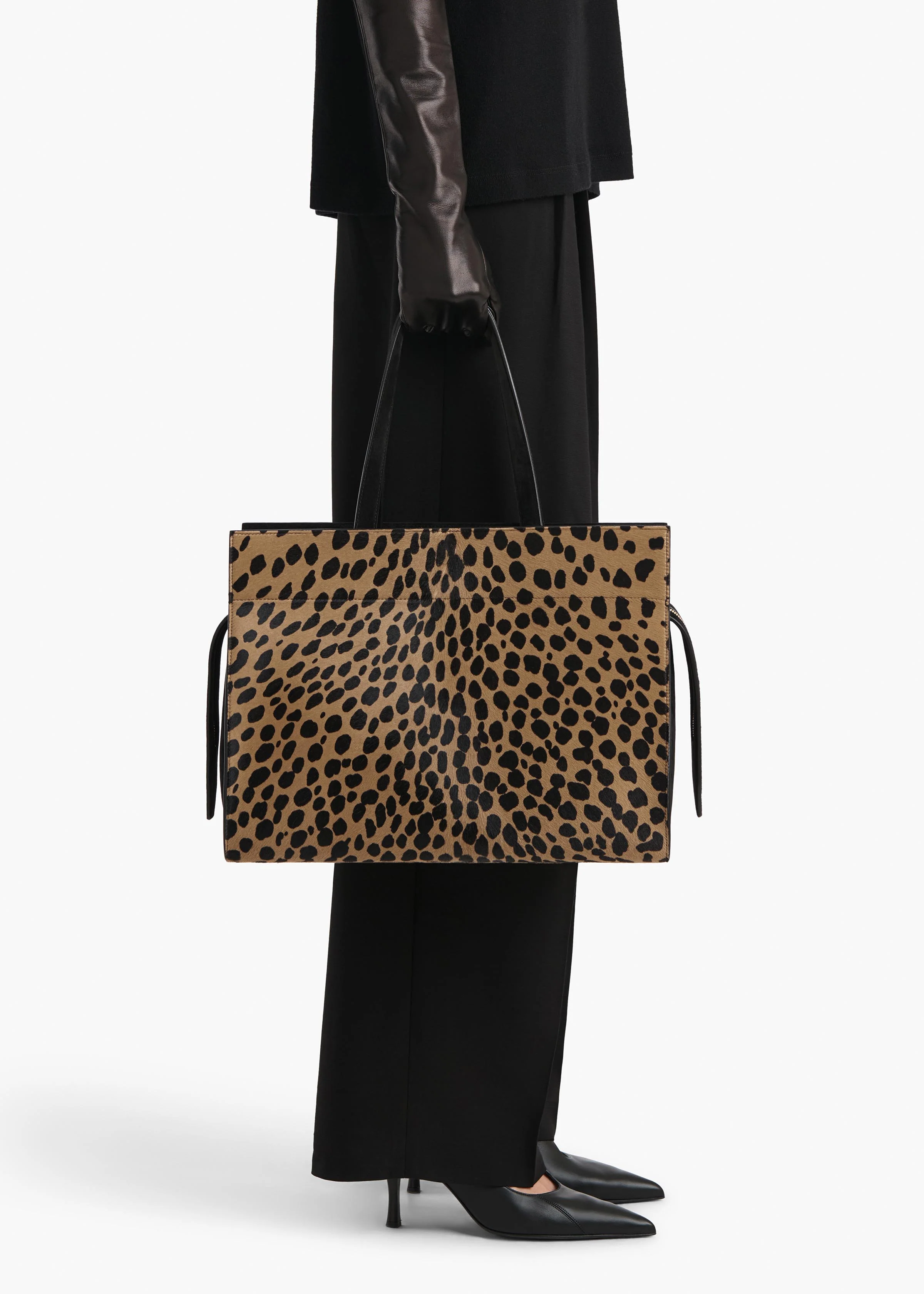 Crosby Bag in Hyena Print Haircalf - Image 5