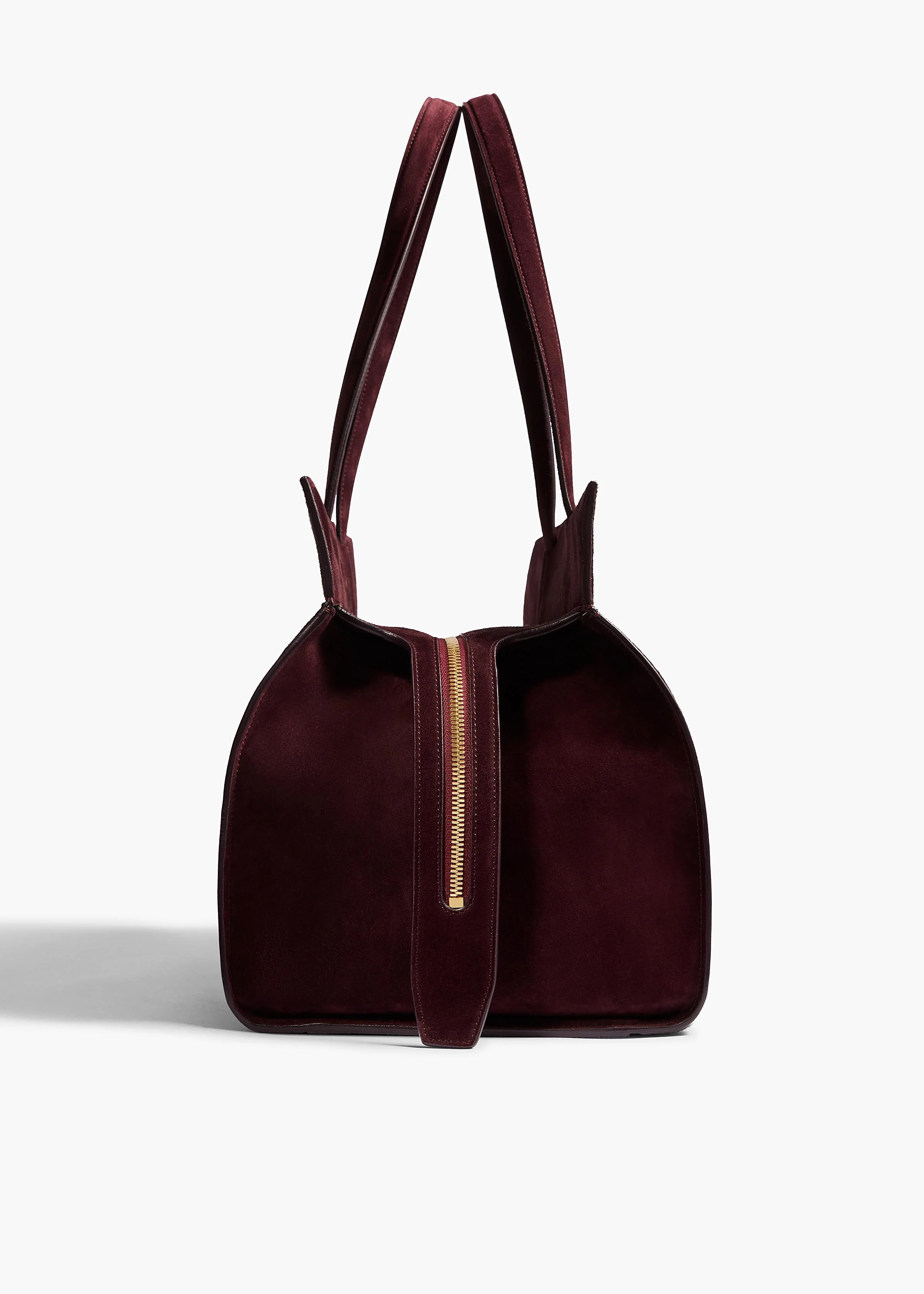 Crosby Bag in Rouge Noir Suede - Image 4