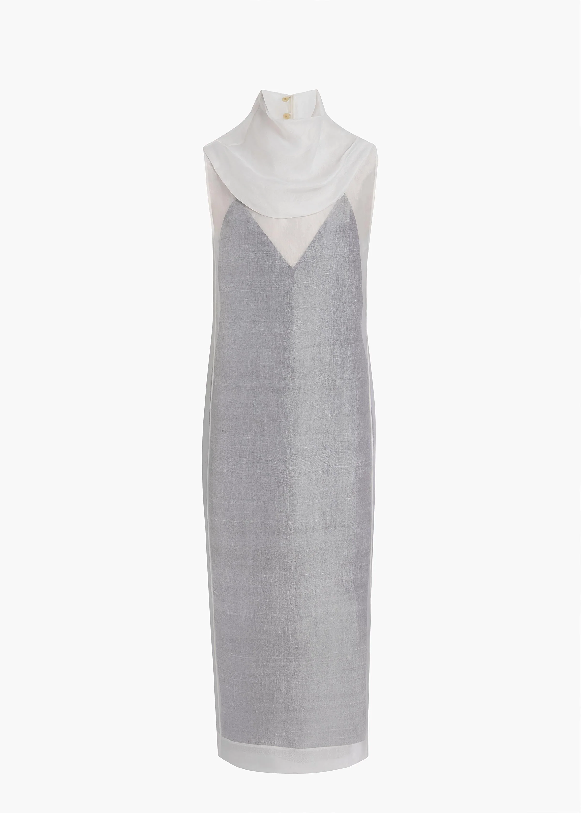 Elva Dress in Chalk