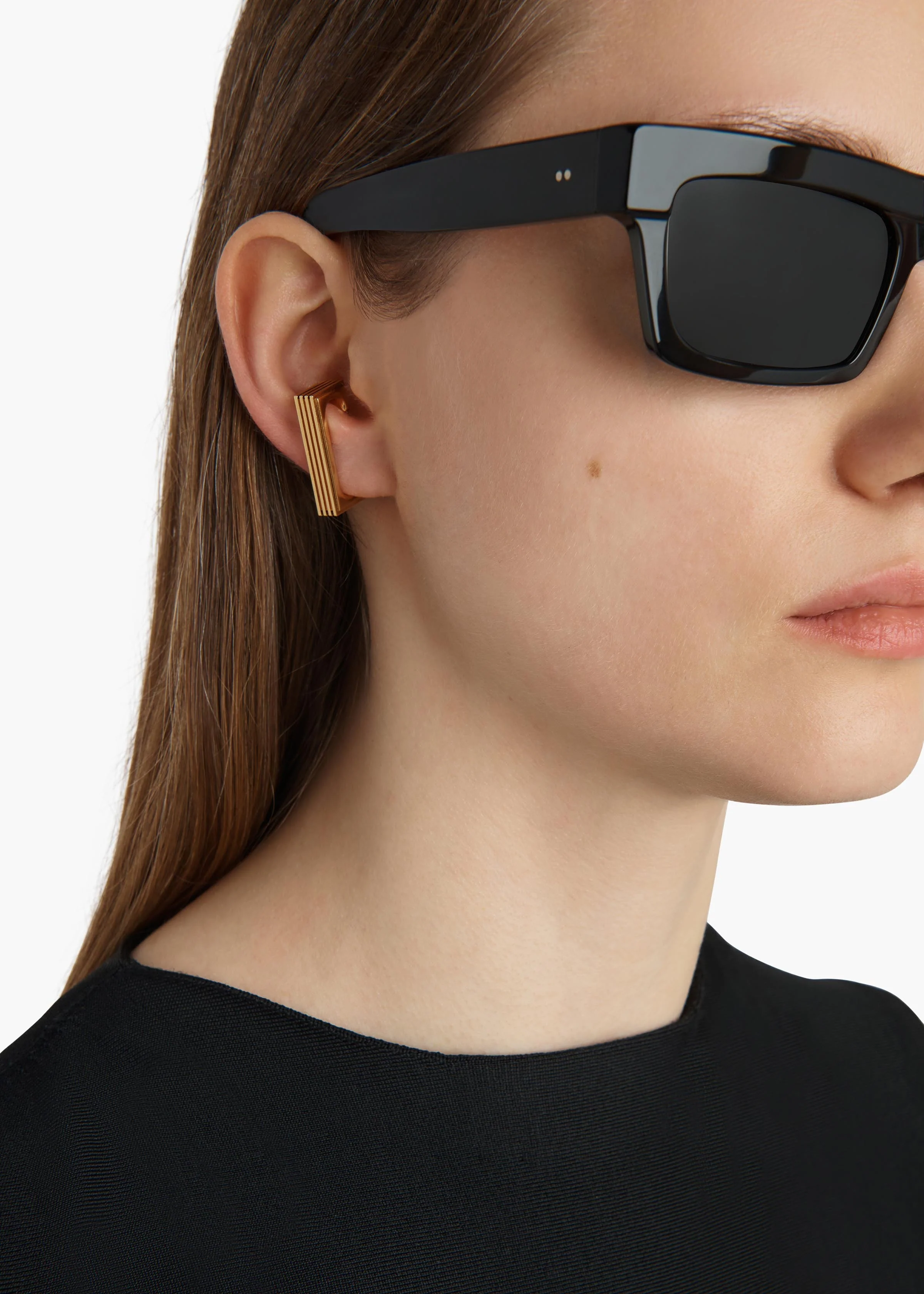 Empire Ear Cuffs in Gold - Image 2