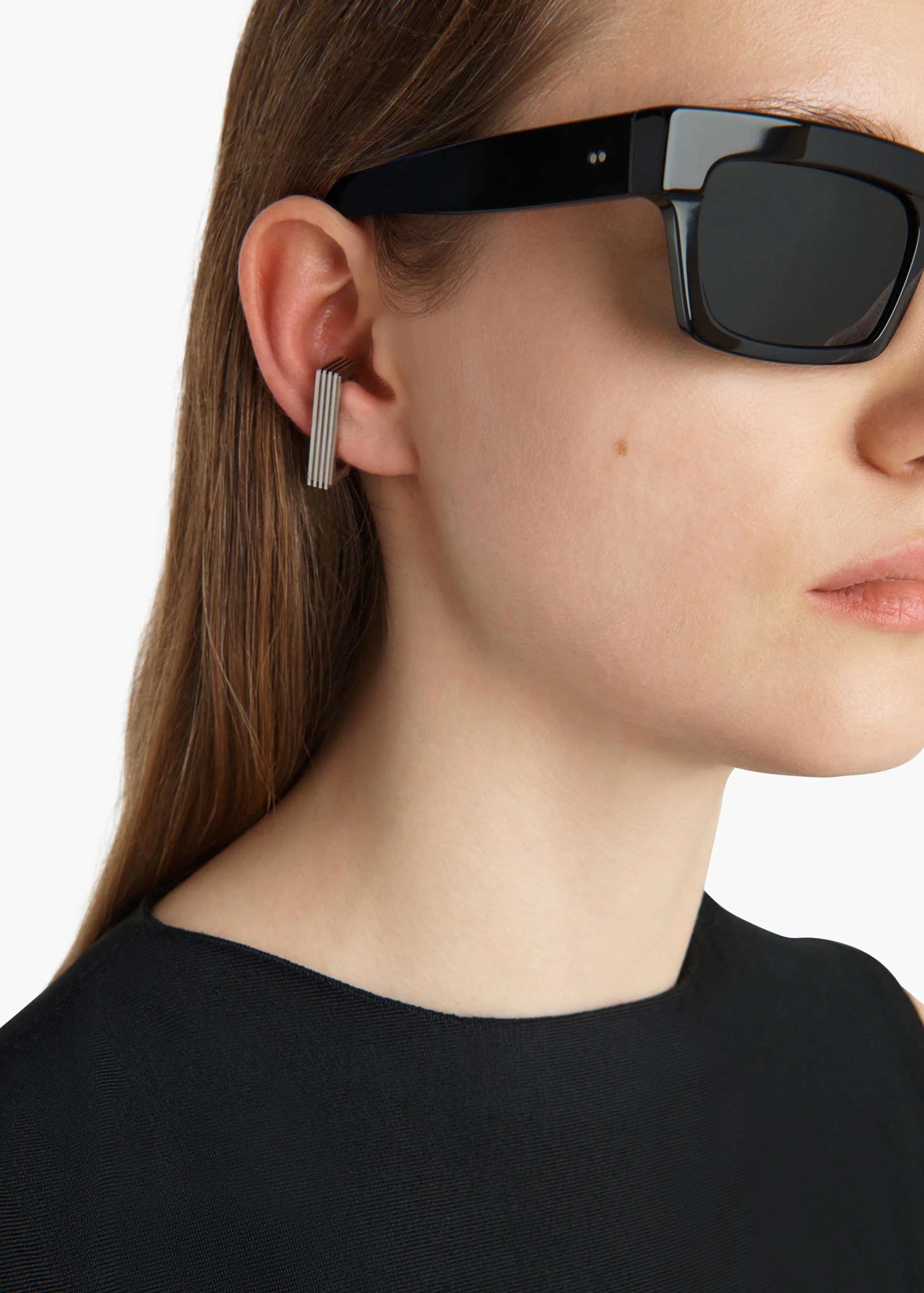 Empire Ear Cuffs in Silver - Image 3