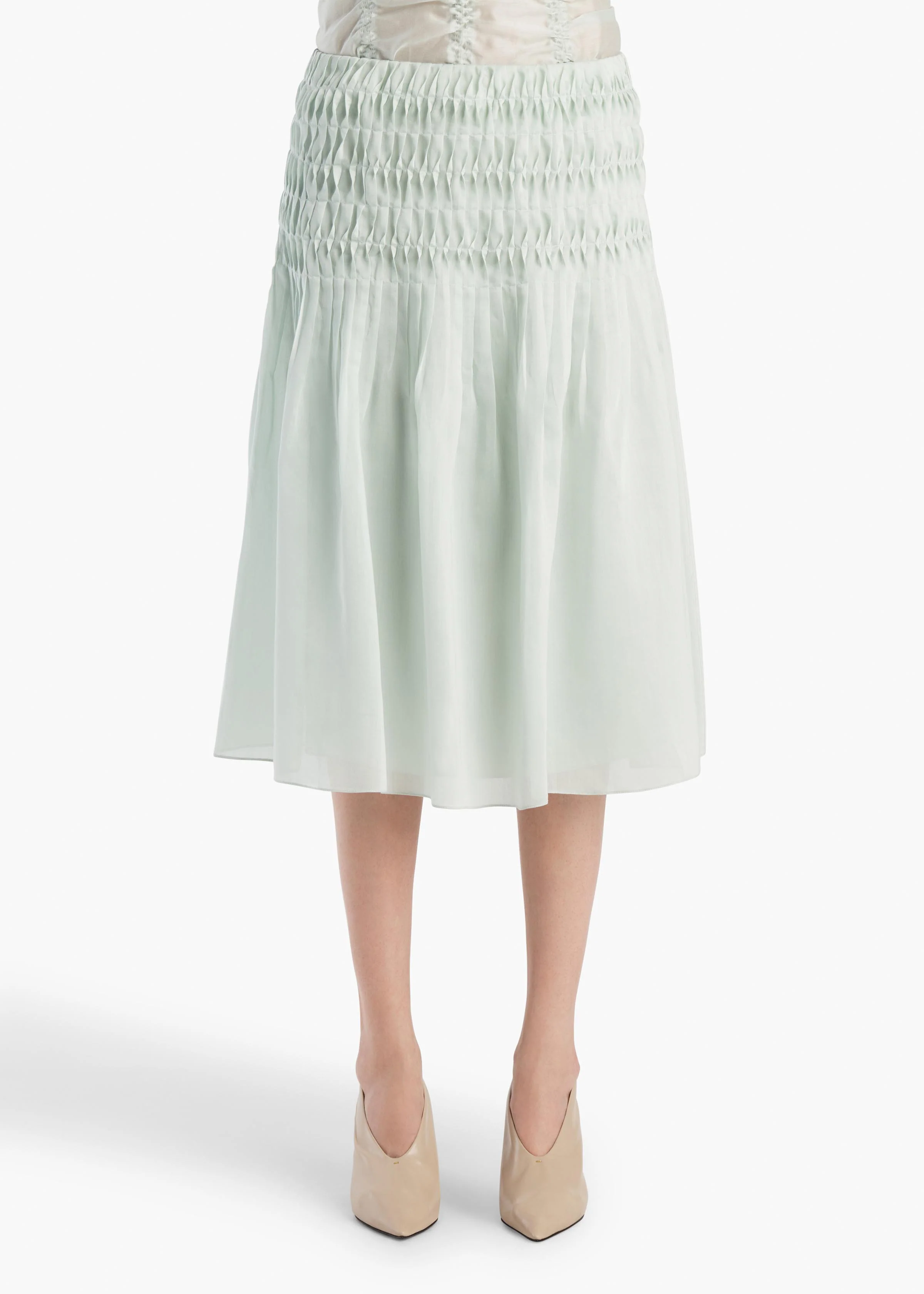 Florence Skirt in Ice Green - Image 3