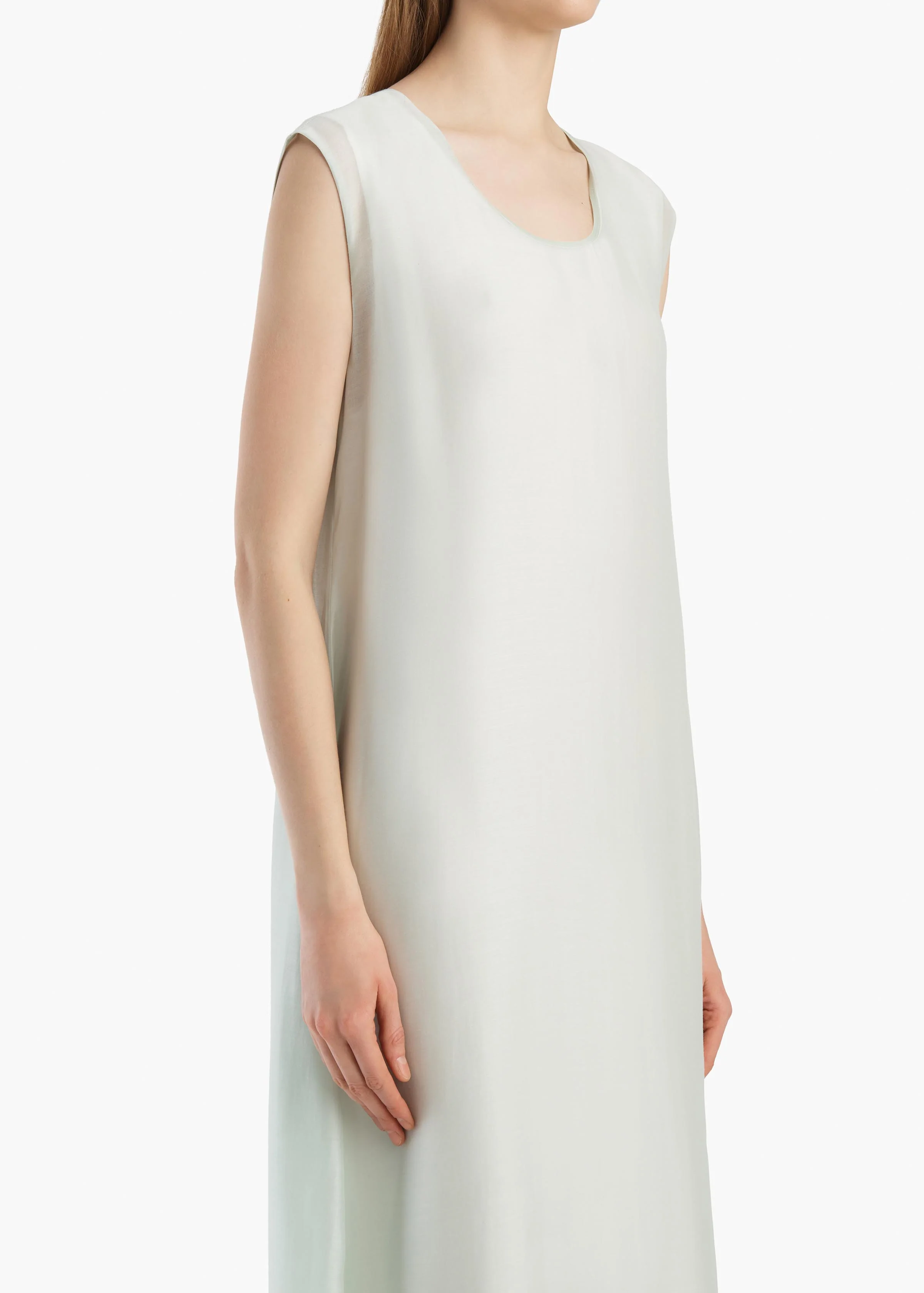 Grier Dress in Ice Green - Image 5