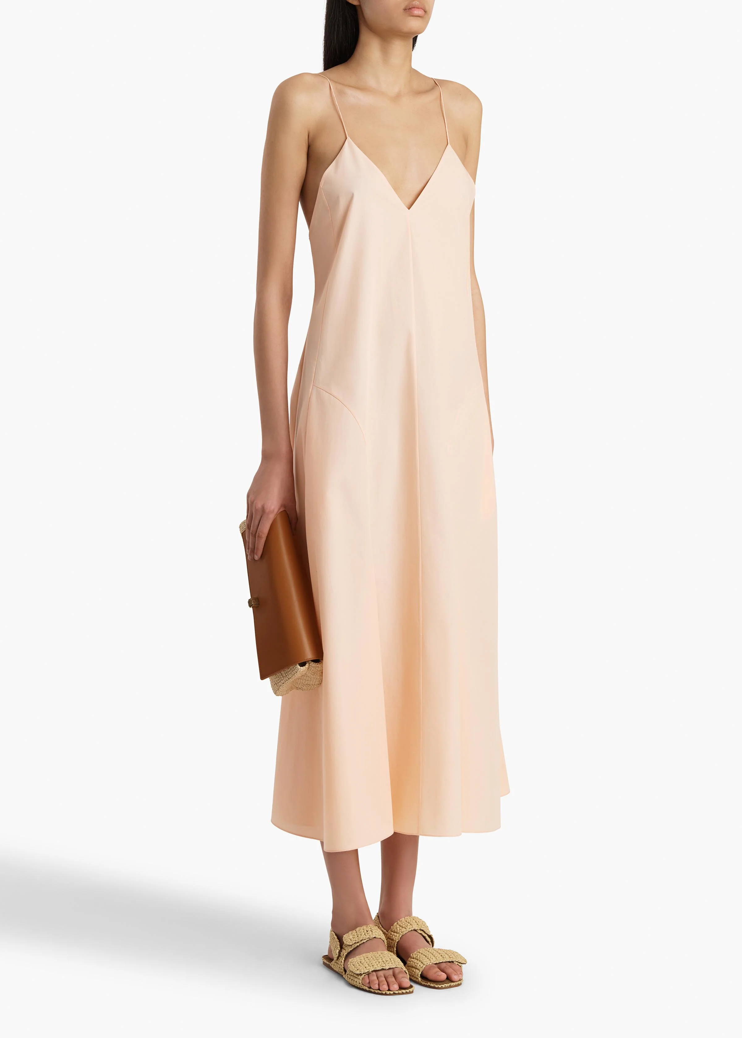 Iben Dress in Light Peach - Image 2