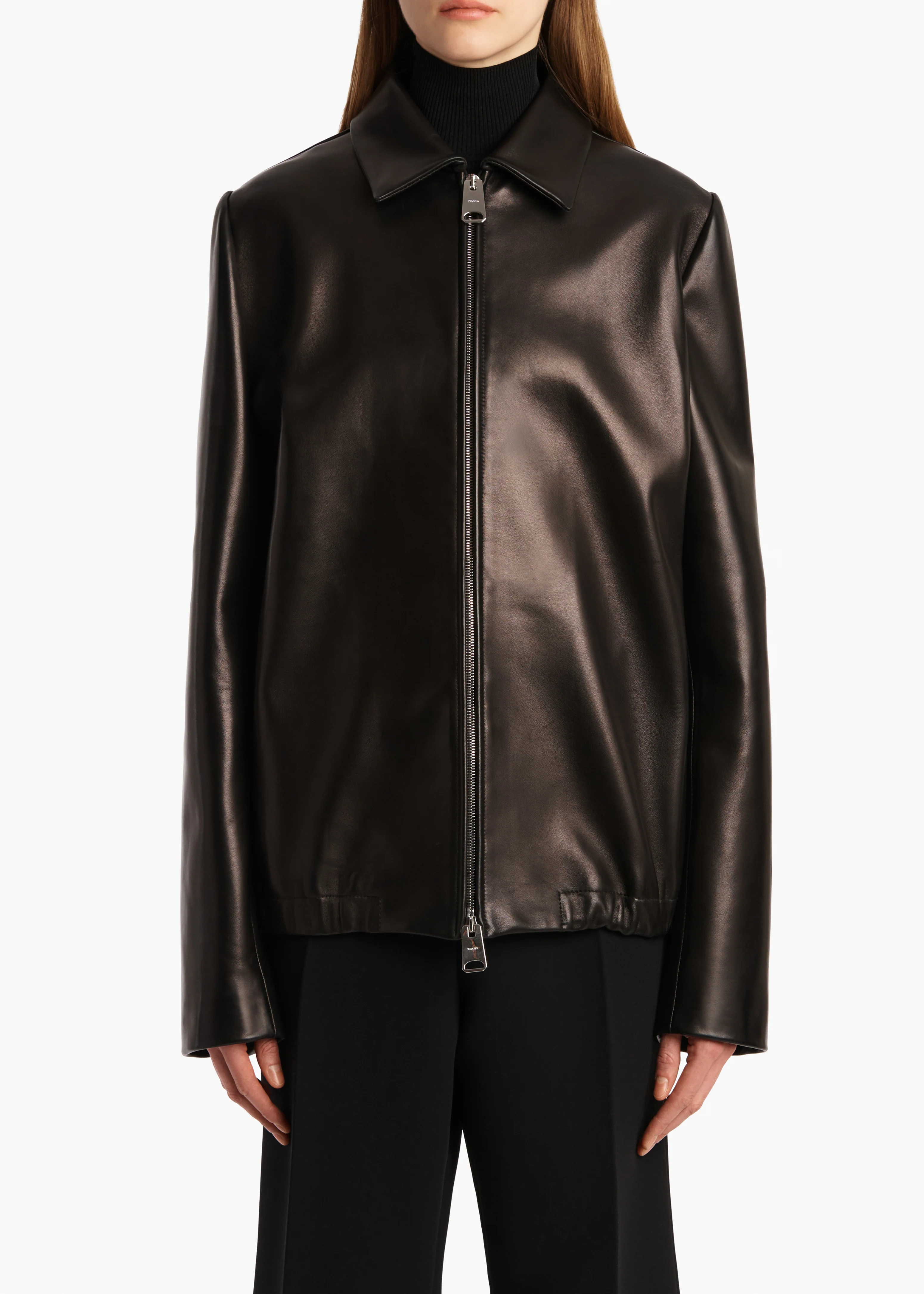Jackson Jacket in Black Leather - Image 3