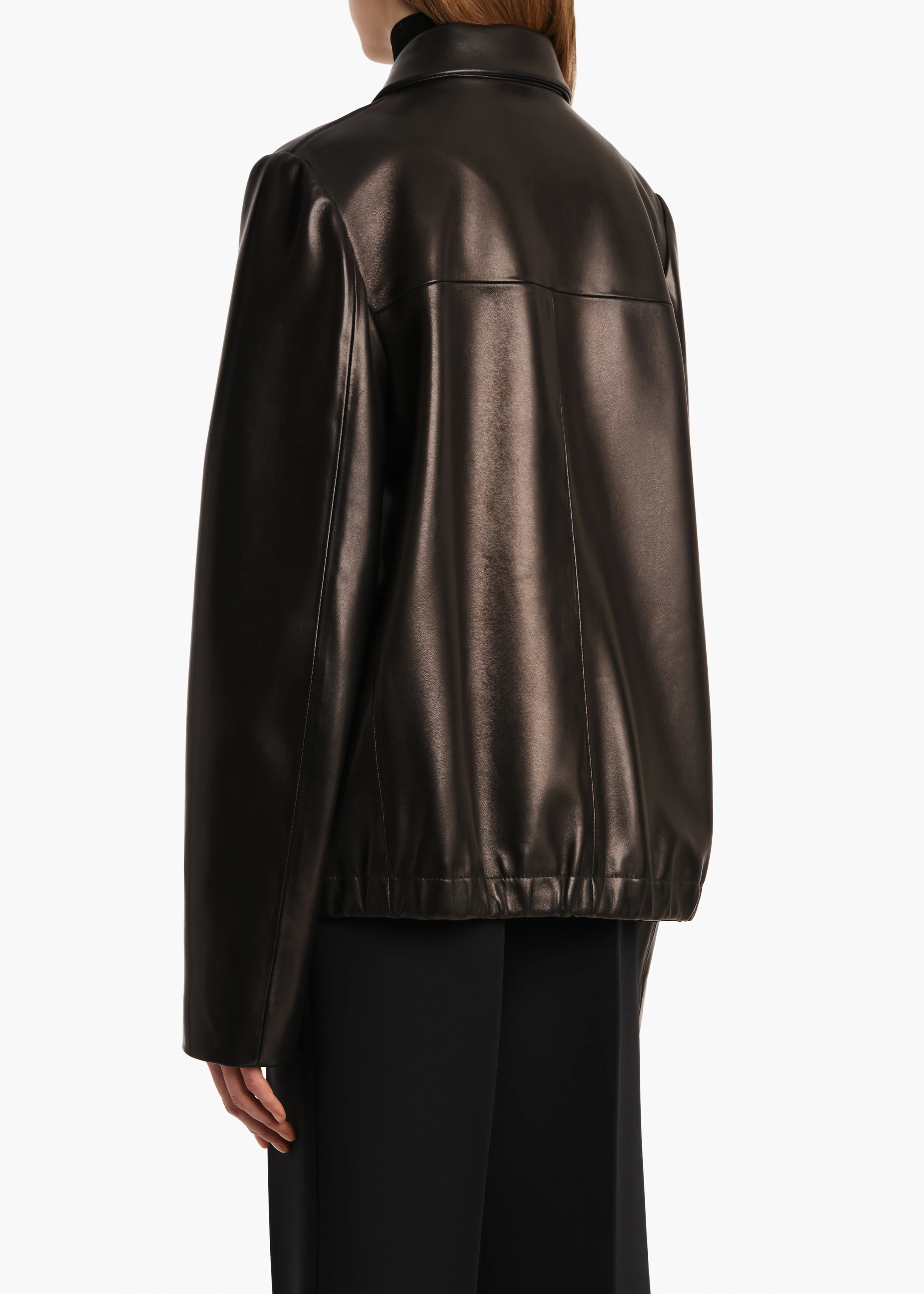 Jackson Jacket in Black Leather - Image 4