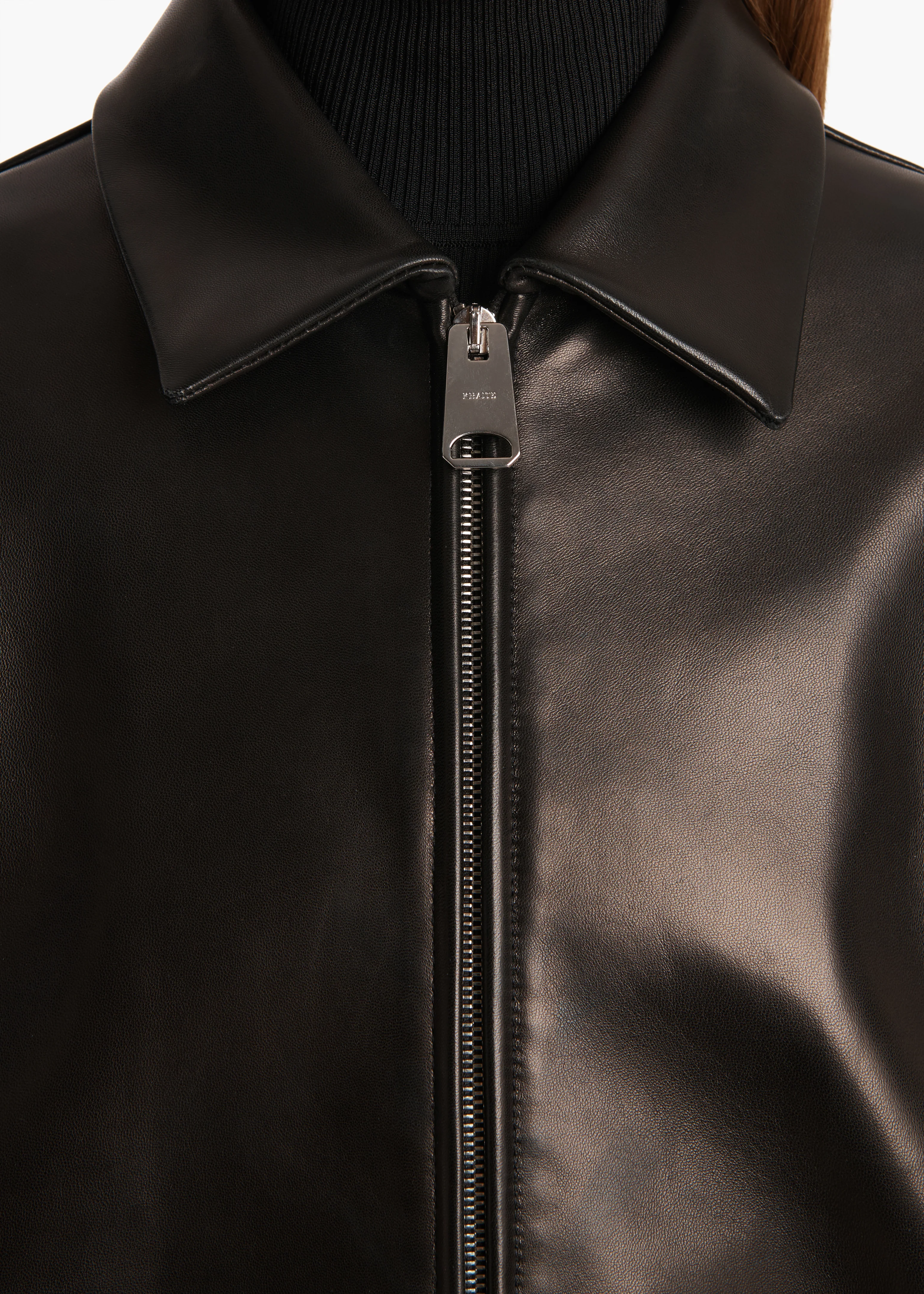 Jackson Jacket in Black Leather - Image 5