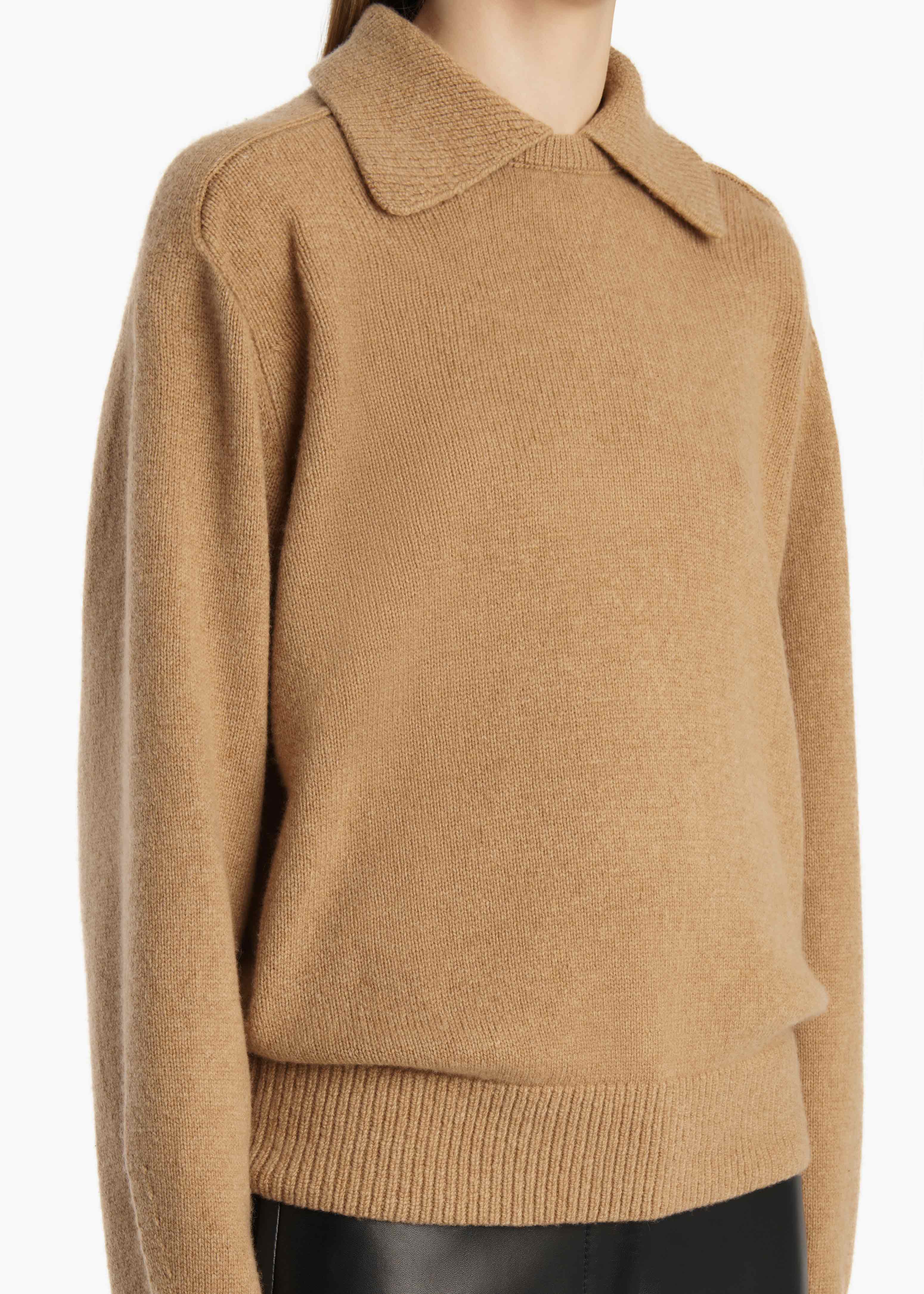 Jackson Sweater in Camel - Image 5