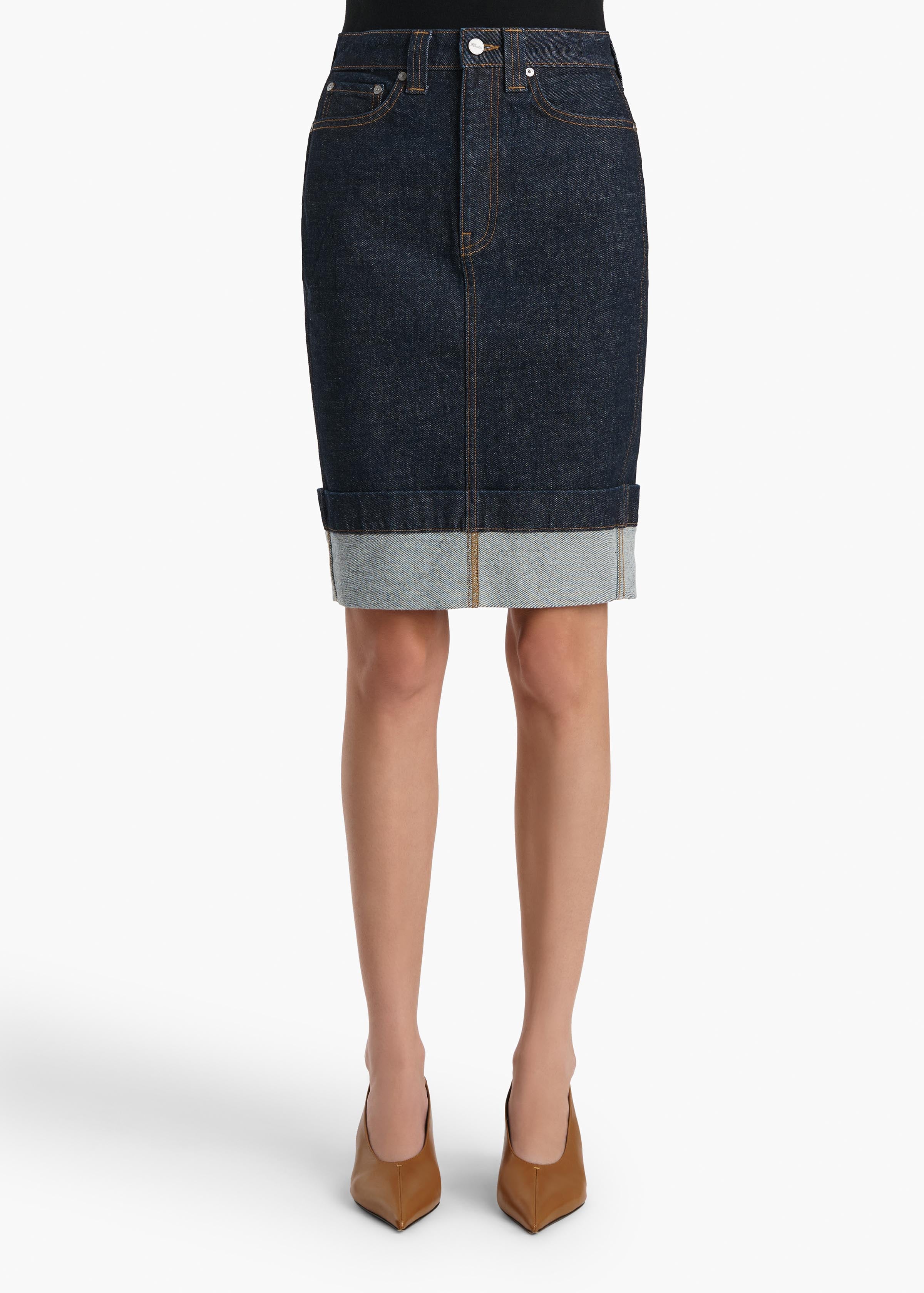 Kendra Skirt in Benson - Image 3