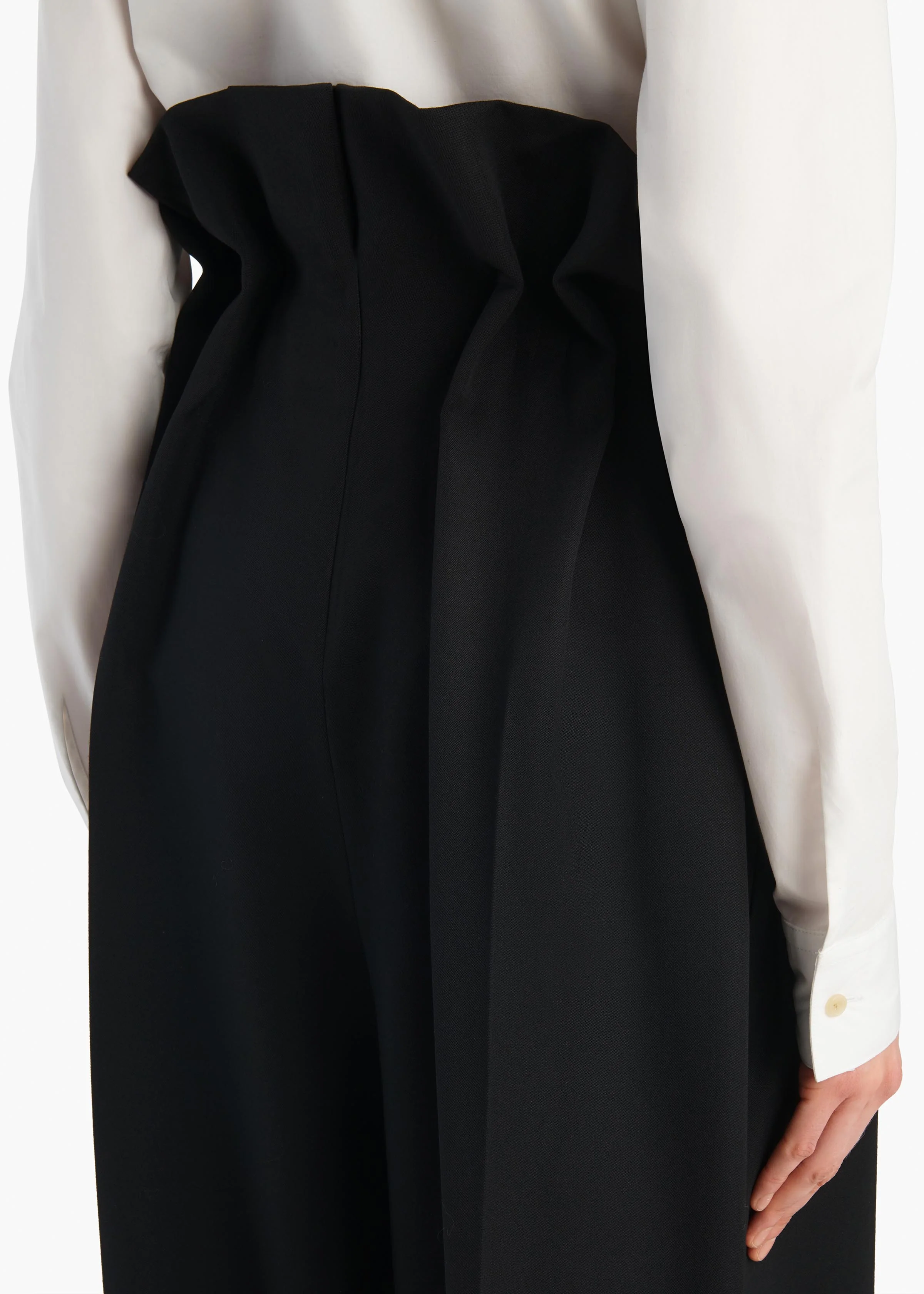 Kira Pant in Black Wool - Image 6