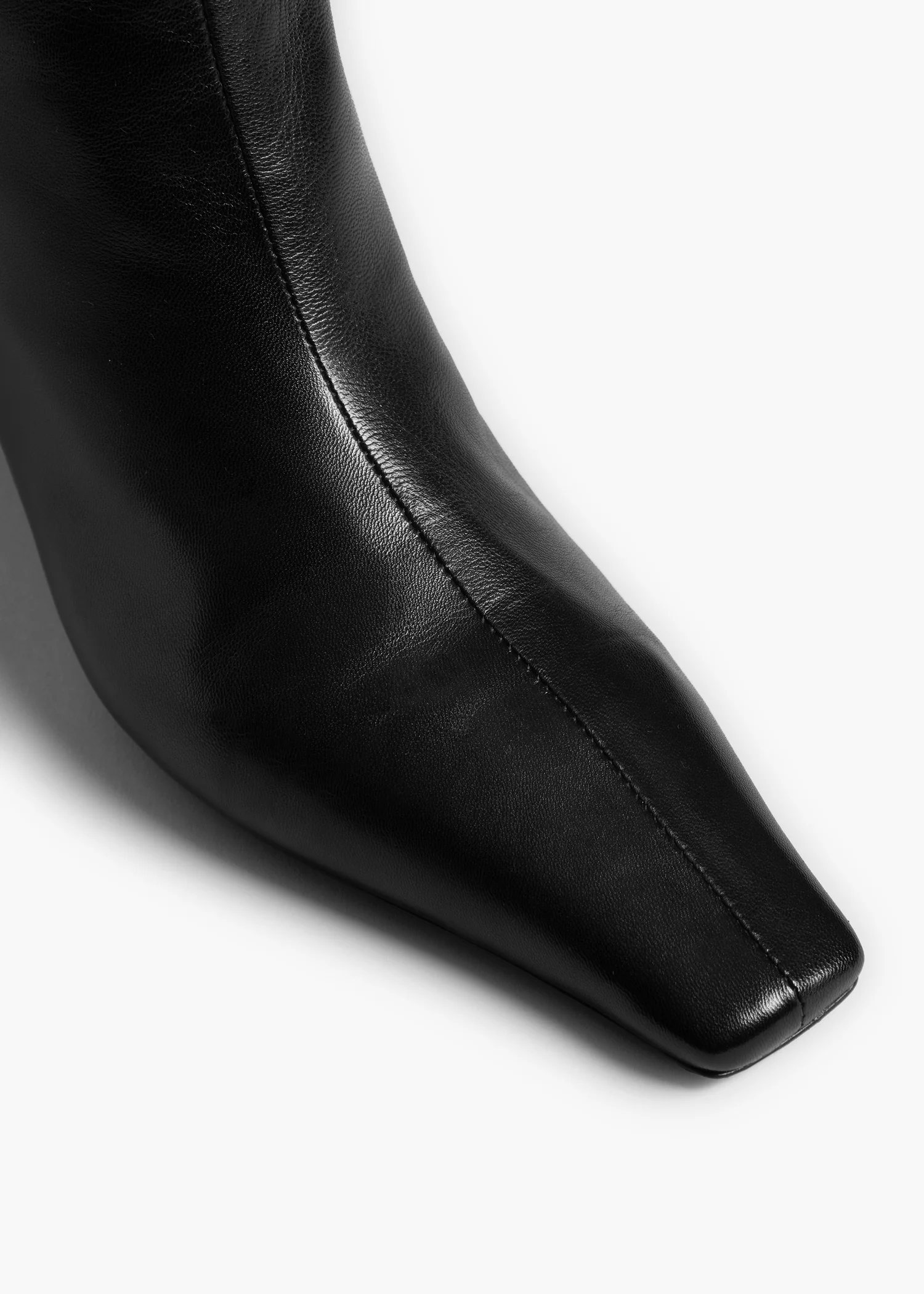 Davis Boot in Black Leather - Image 3