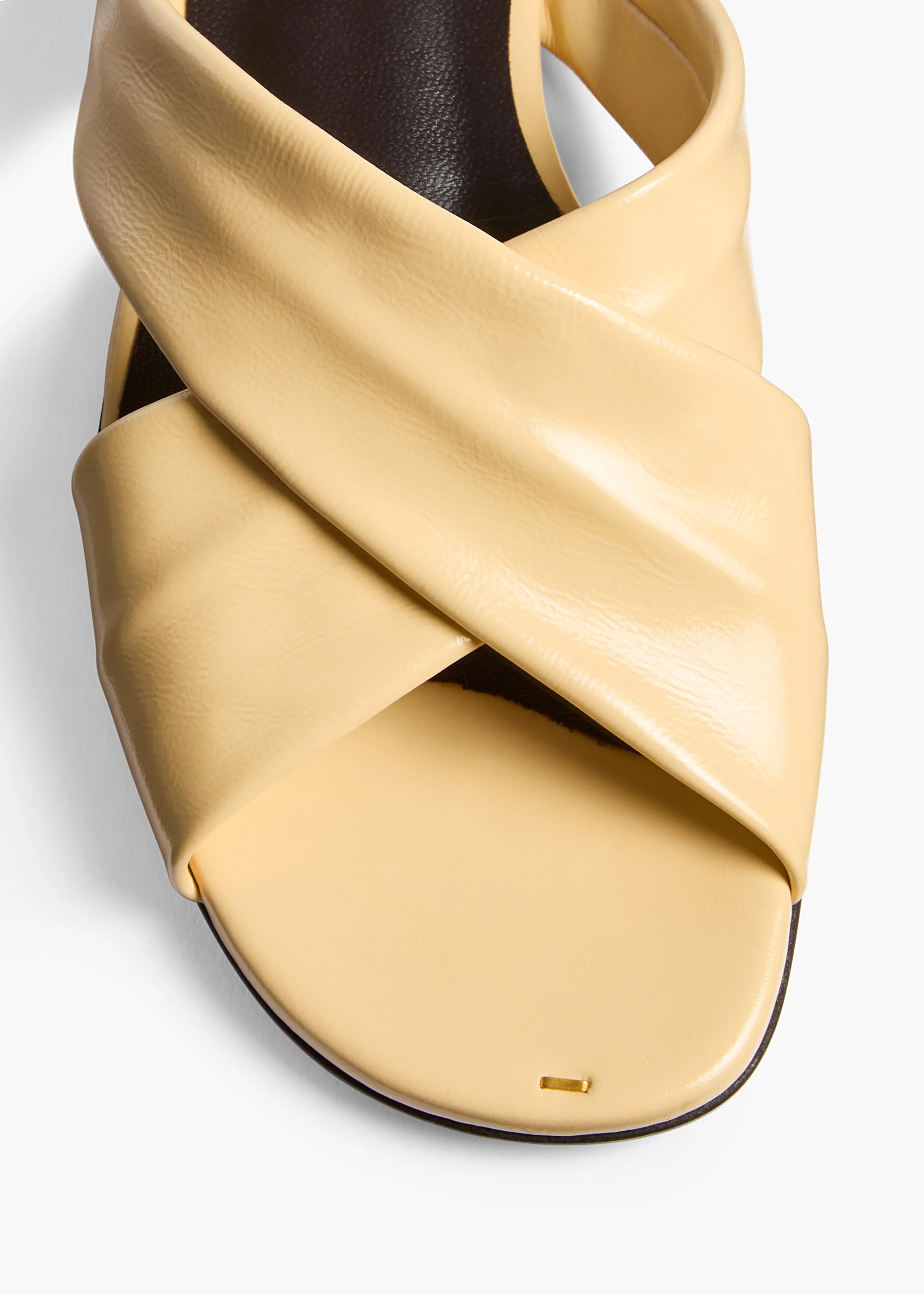 Liria Flat Sandal in Butter Glazed Leather - Image 3