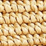 Medium Lotus Tote in Natural Raffia - Image 6