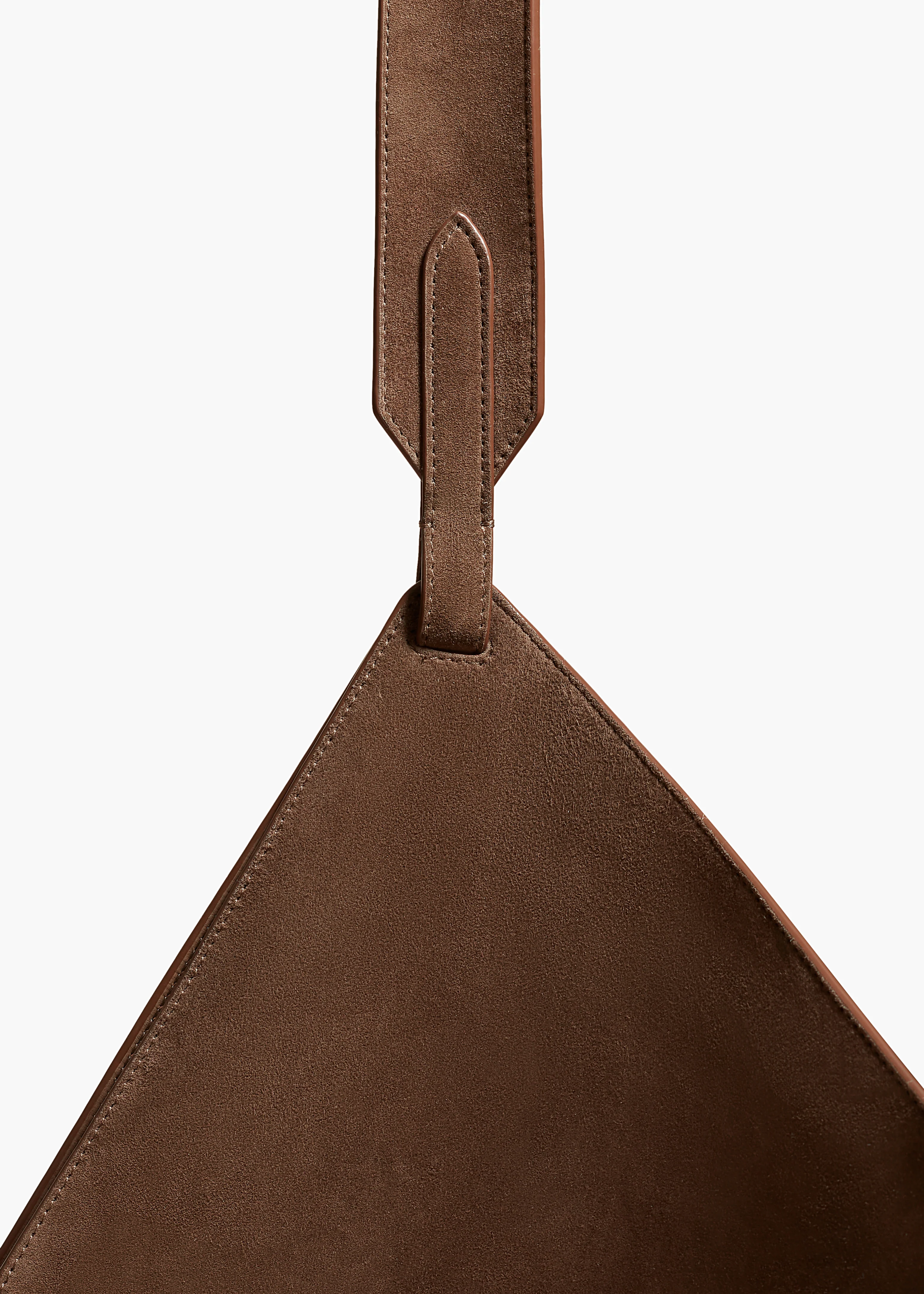 Medium Lotus Tote in Cedar Suede - Image 4