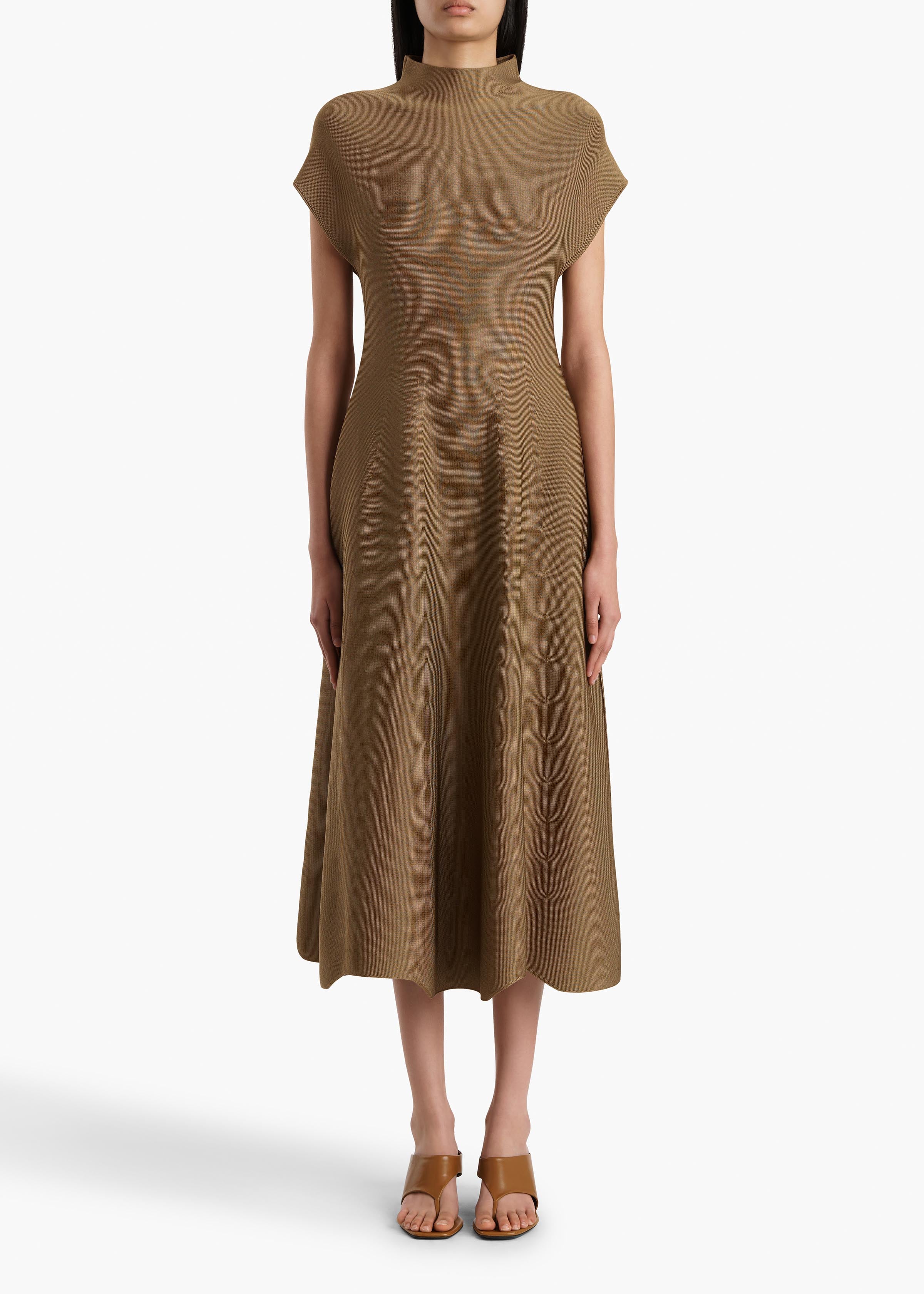 Lyra Dress in Carob - Image 3