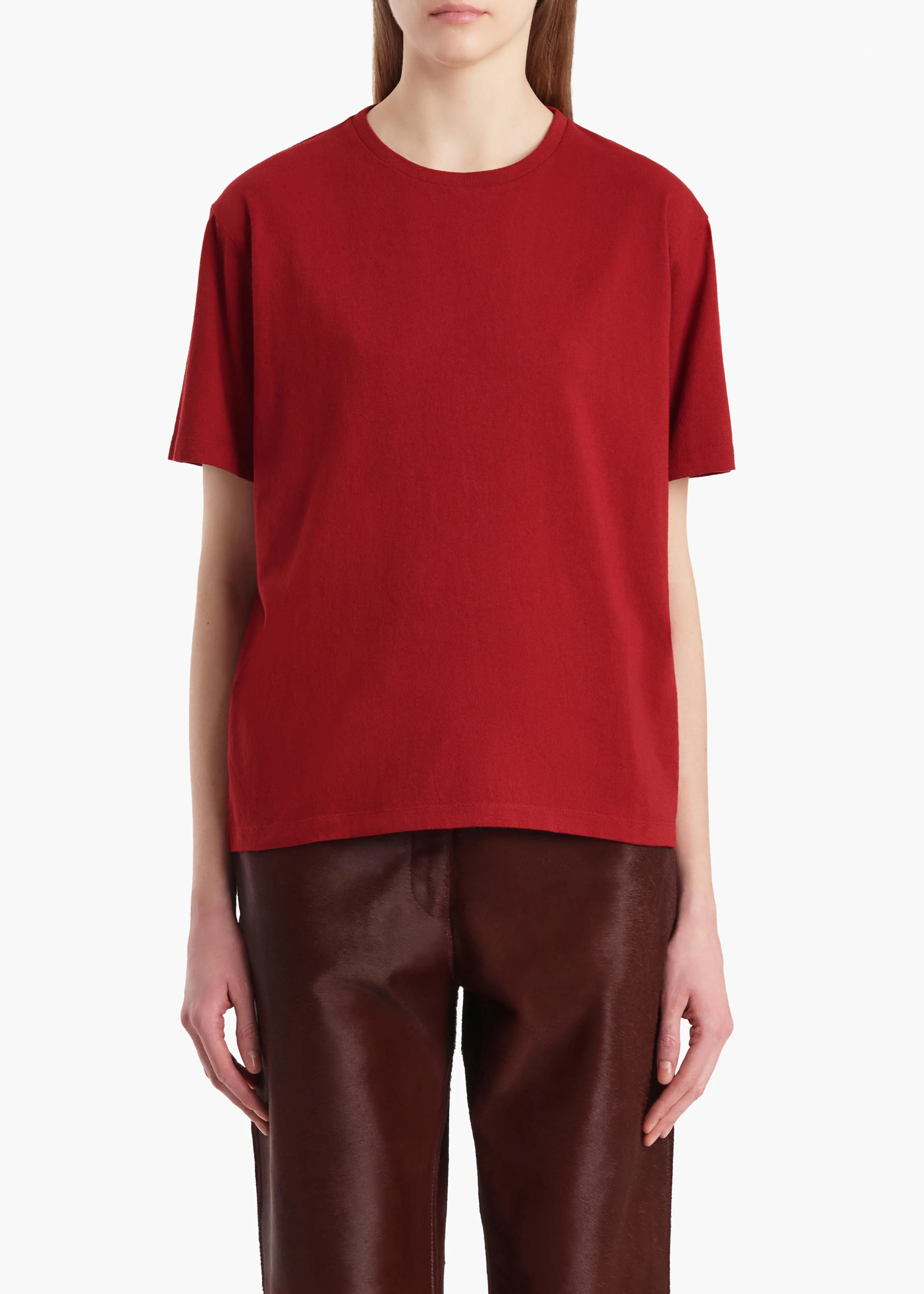 Mae T-Shirt in Crimson - Image 3