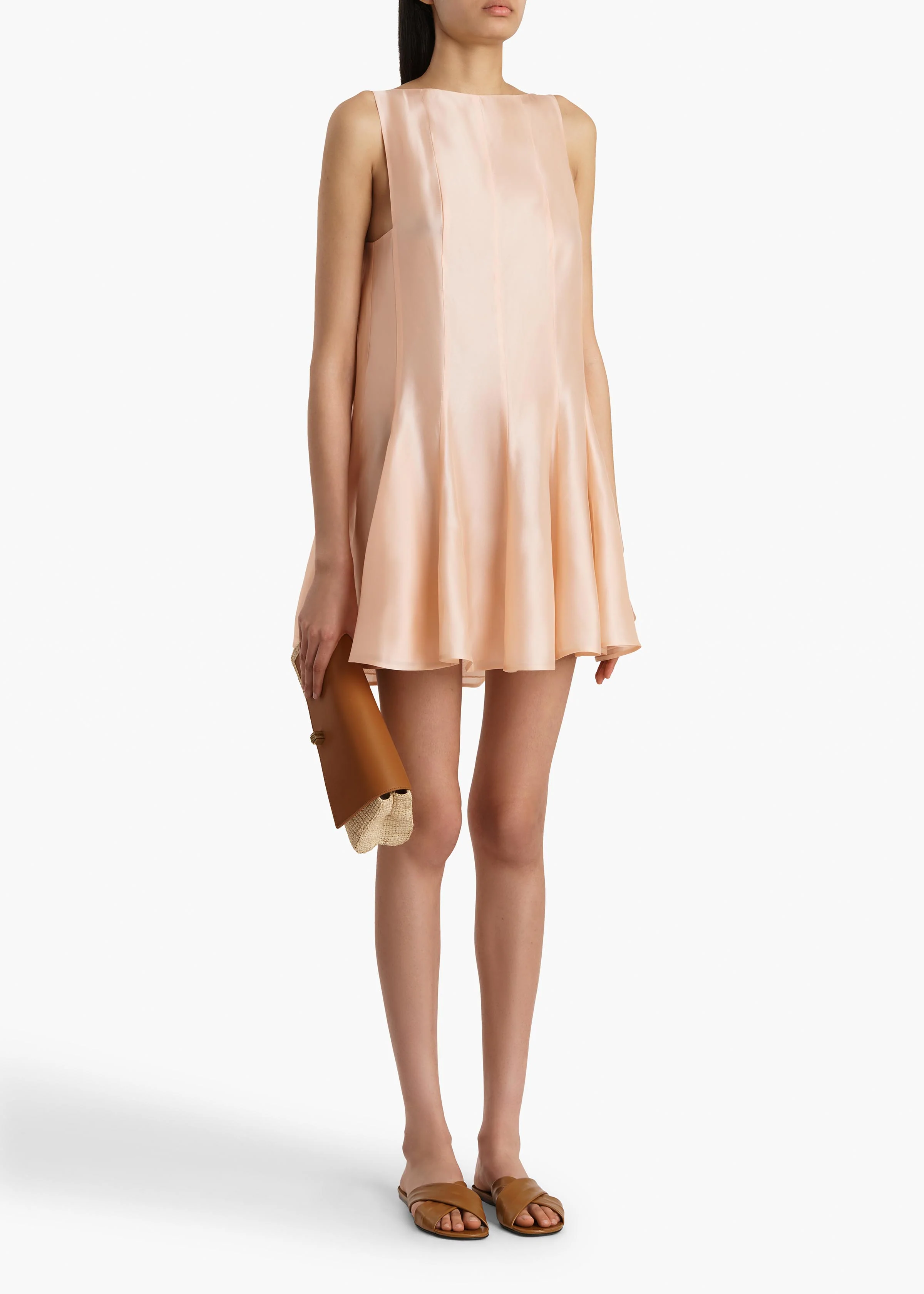 Mags Dress in Light Peach - Image 2