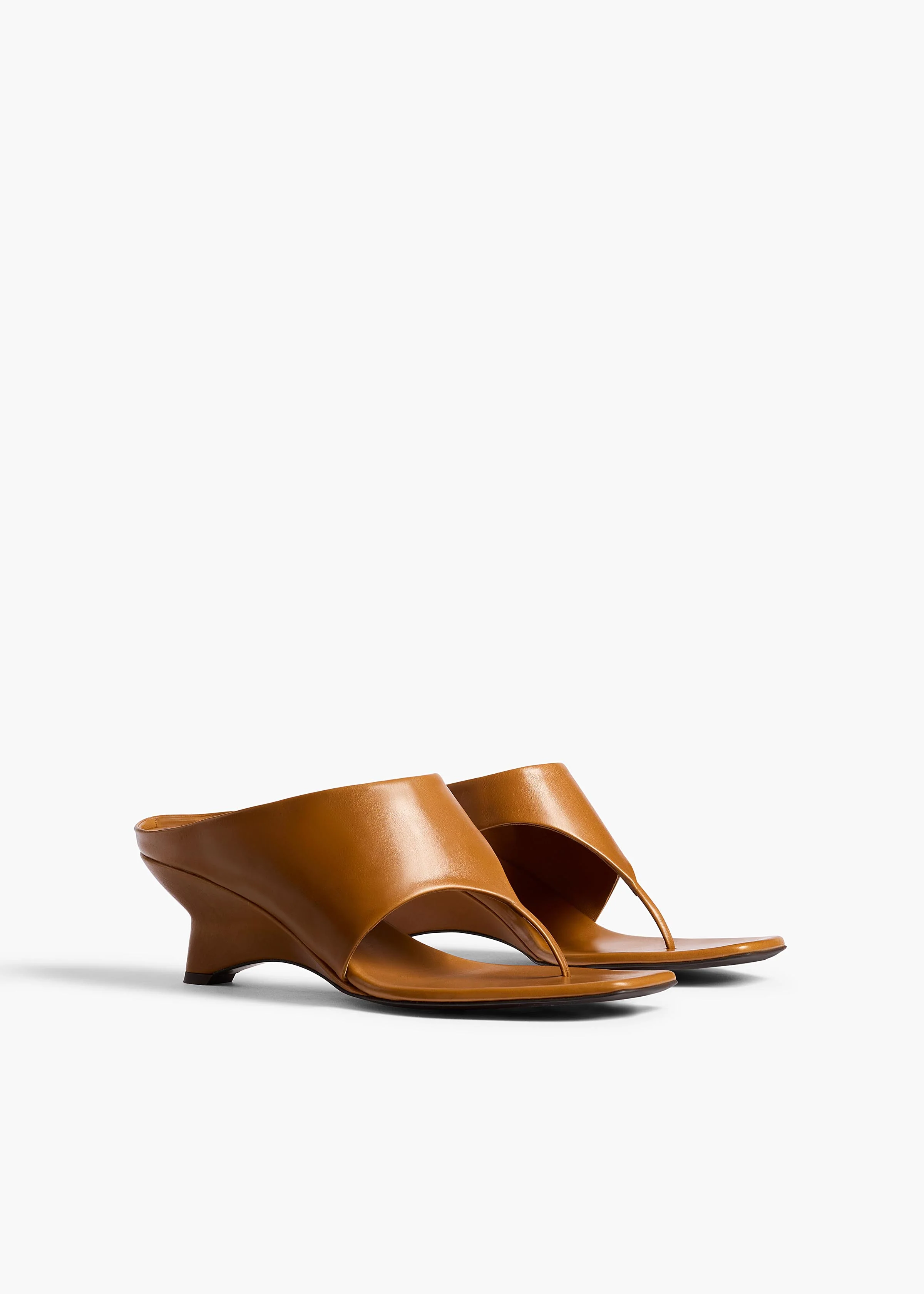 Marlow Mule in Cuoio Glazed Leather - Image 2