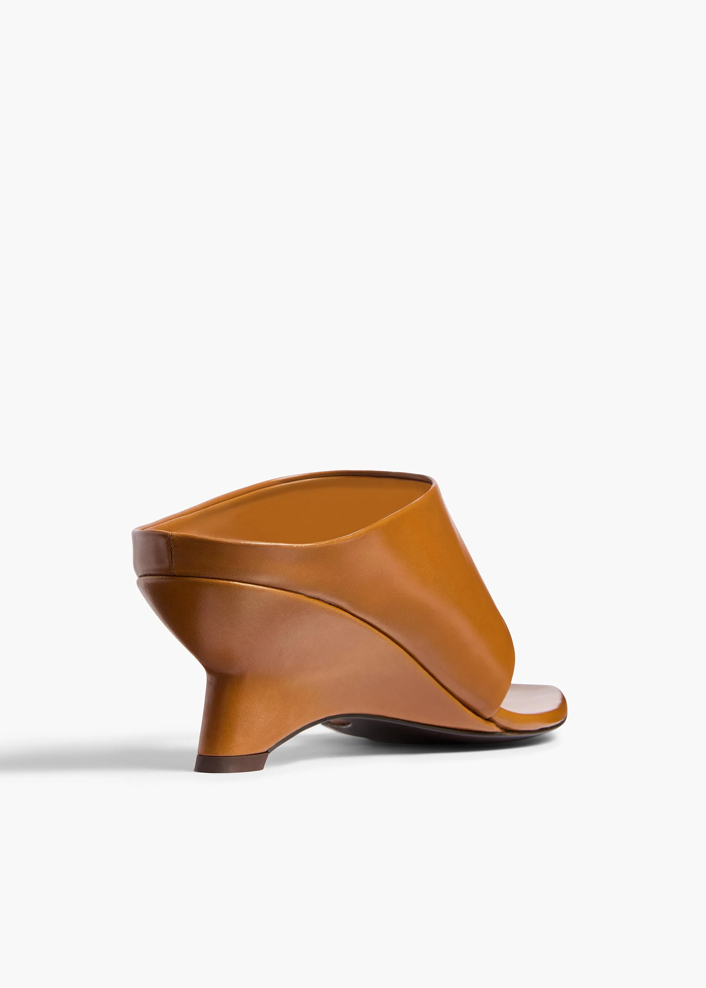 Marlow Mule in Cuoio Glazed Leather - Image 4
