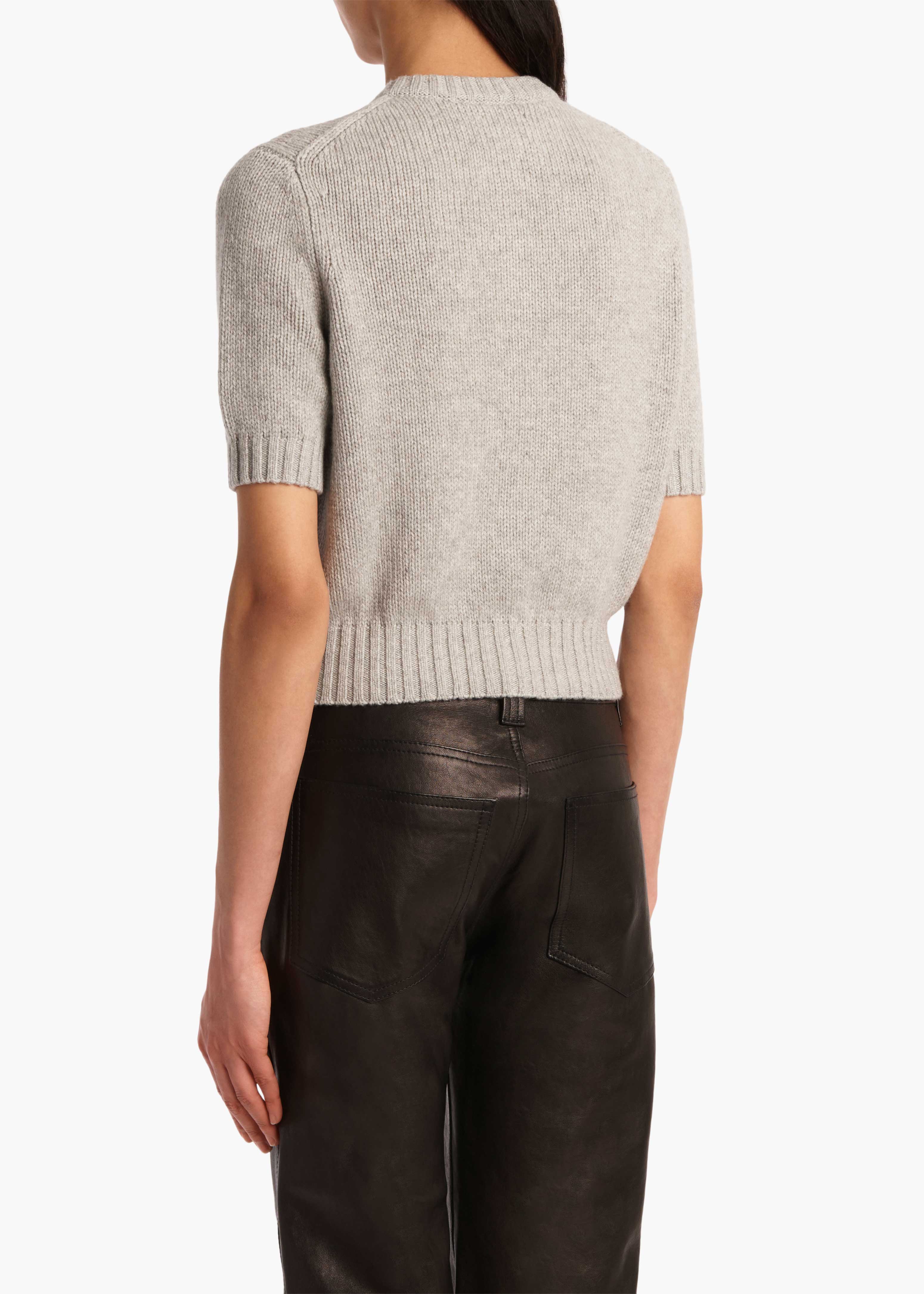 Nora Cardigan in Heather Grey - Image 4