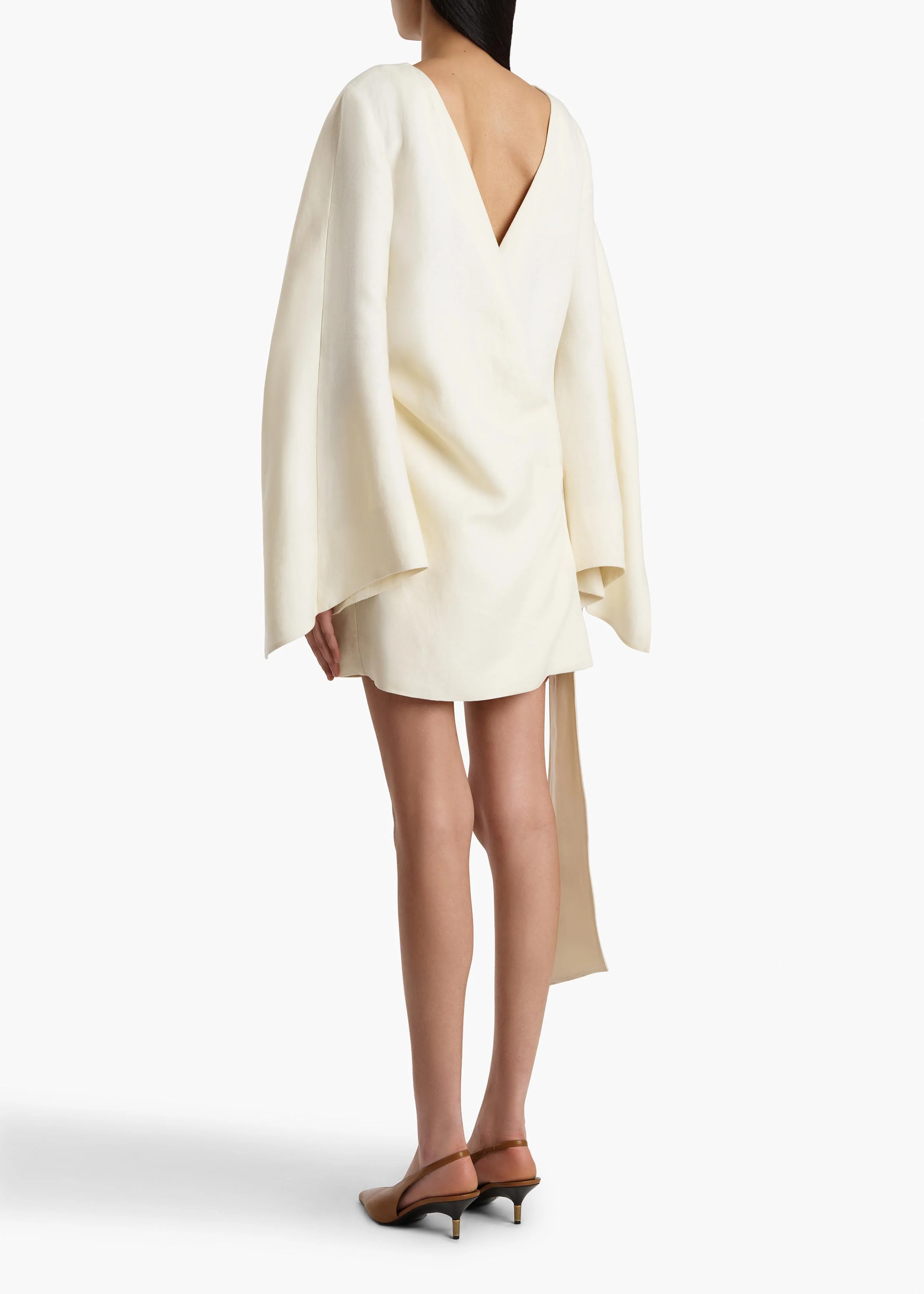 Onis Dress in Natural - Image 3