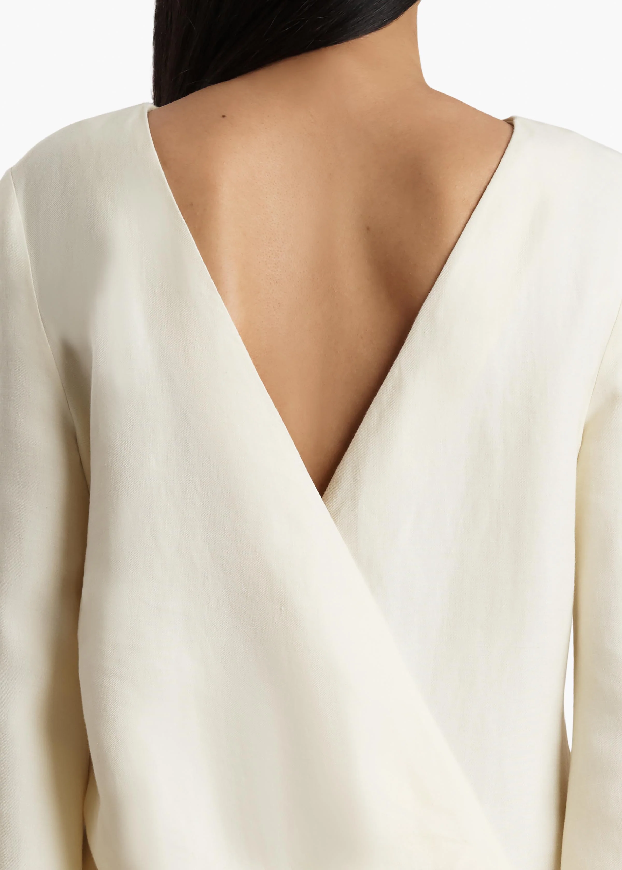 Onis Dress in Natural - Image 5