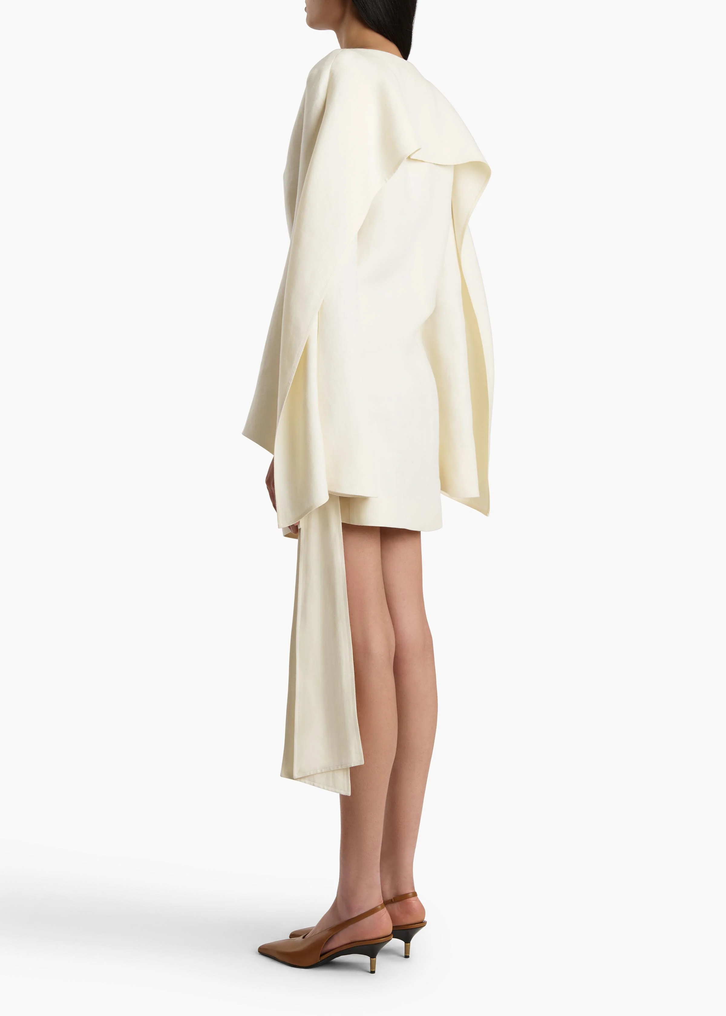 Onis Dress in Natural - Image 6
