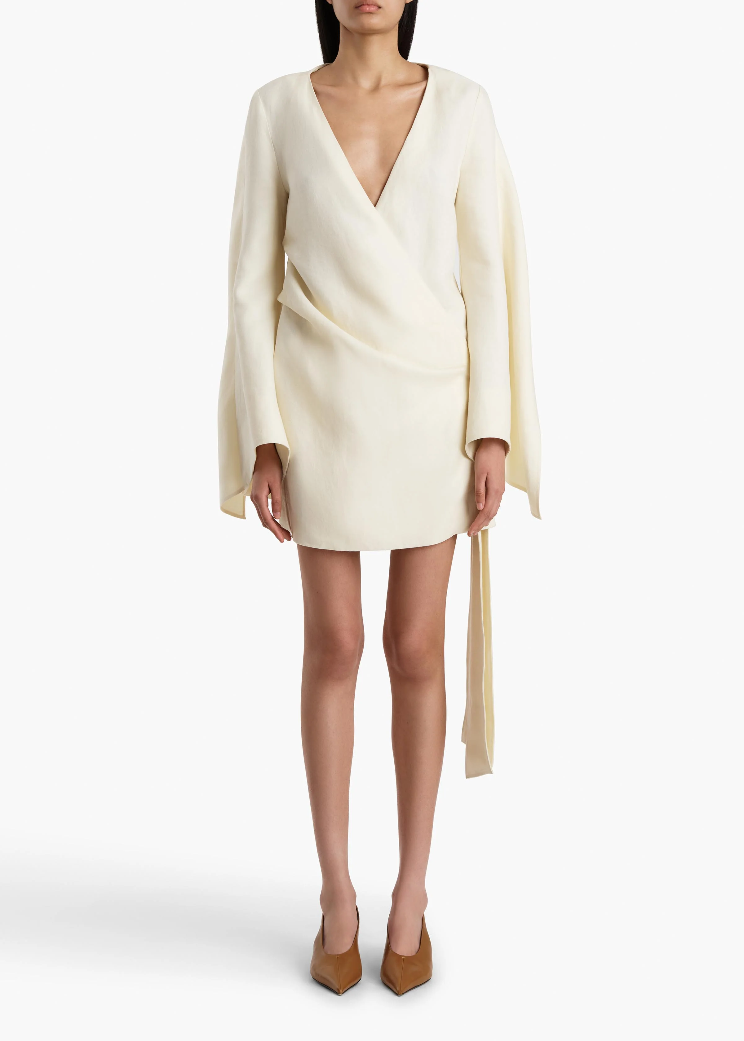 Onis Dress in Natural - Image 8