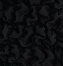 Perry Dress in Black Silk - Image 6