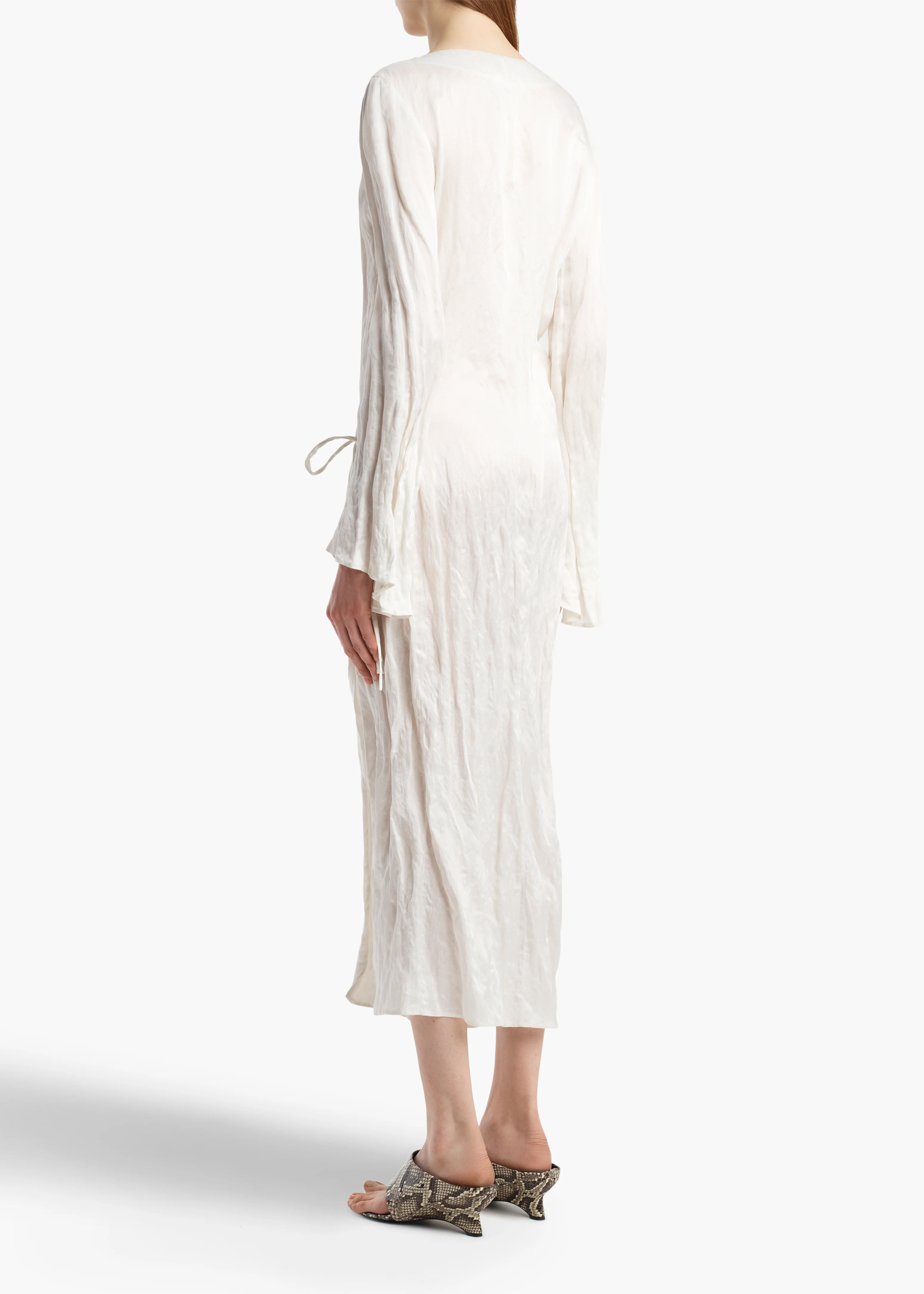 Rommi Dress in Chalk - Image 3