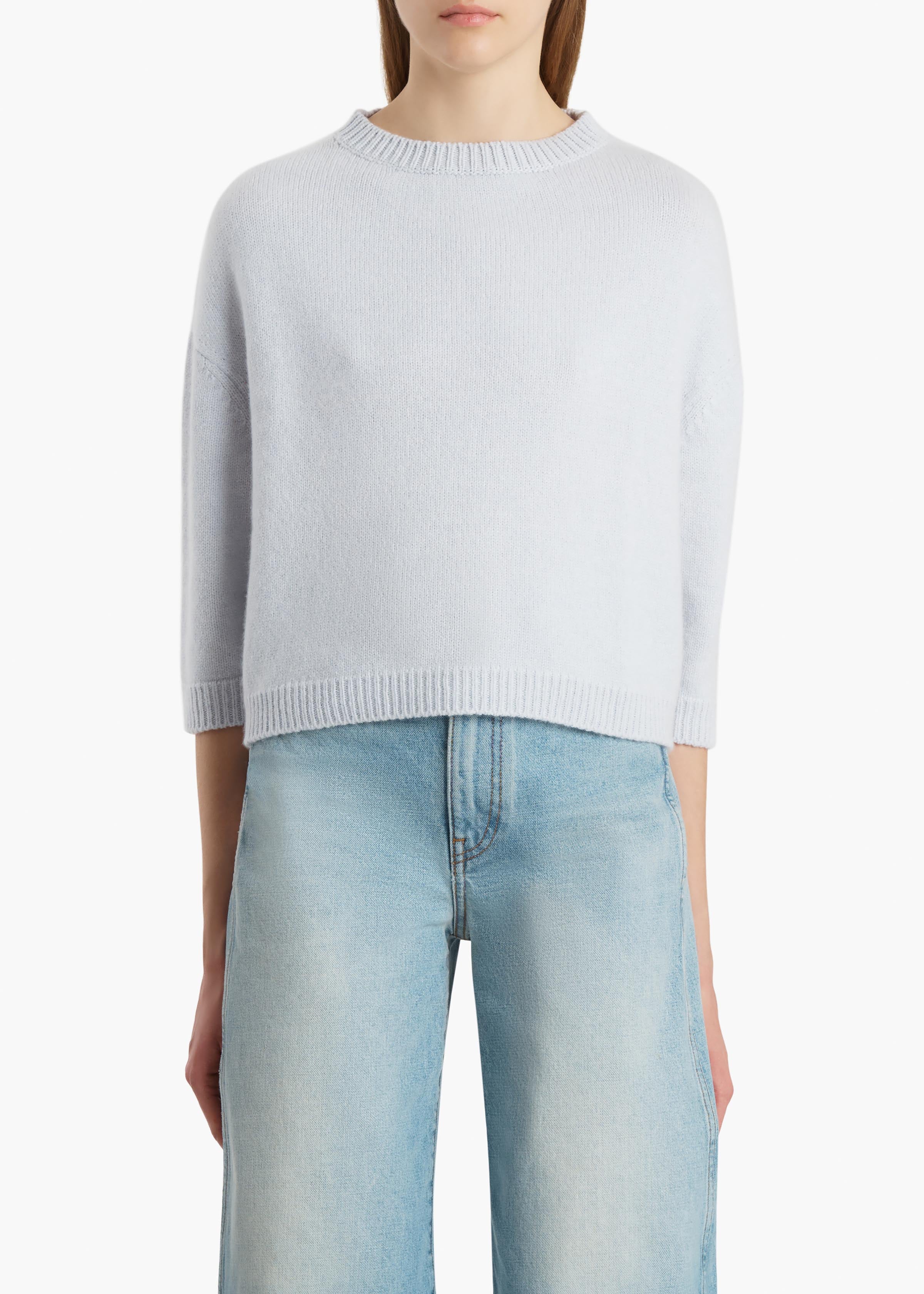 Sabina Sweater in Ice Blue - Image 3