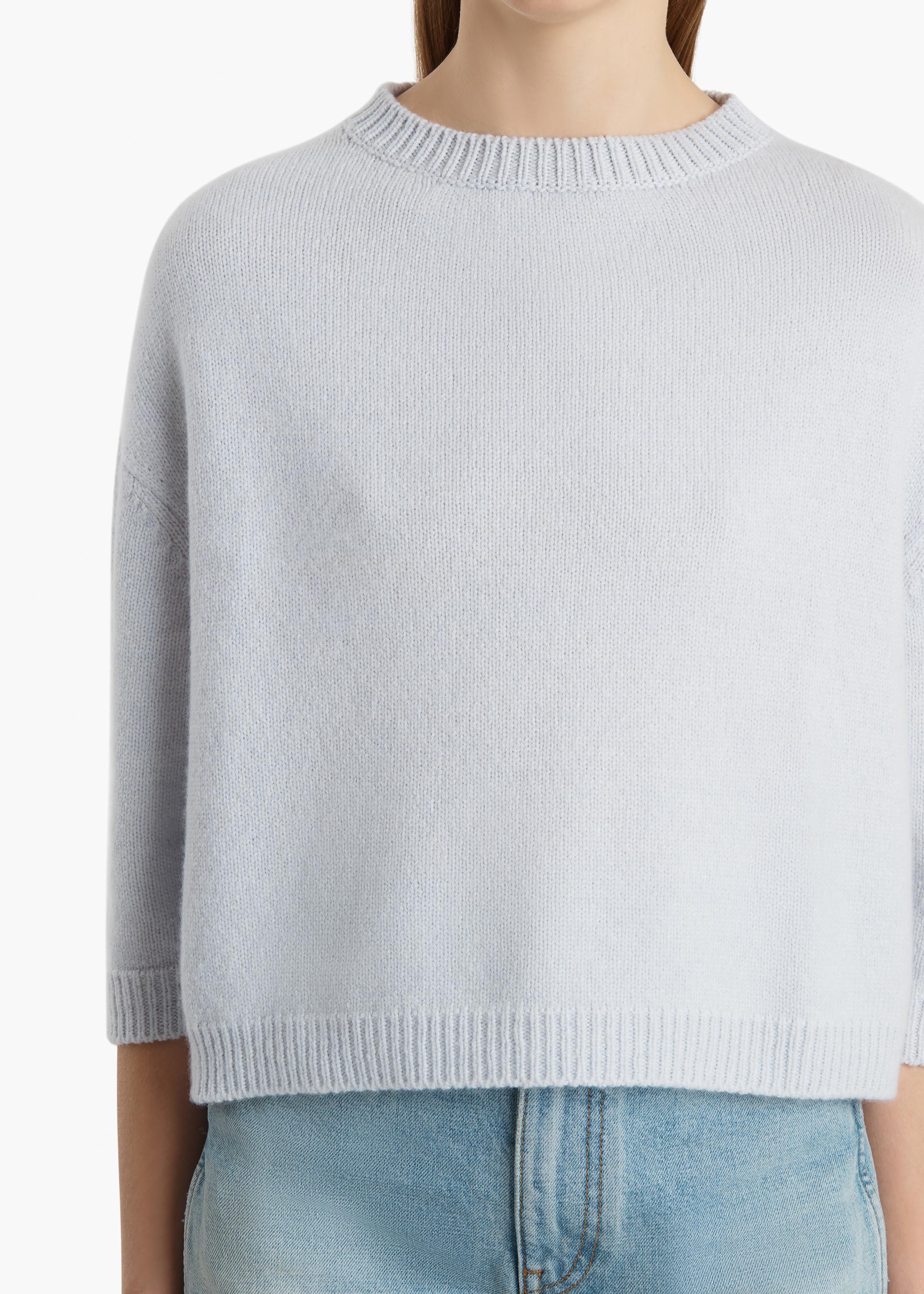 Sabina Sweater in Ice Blue - Image 5