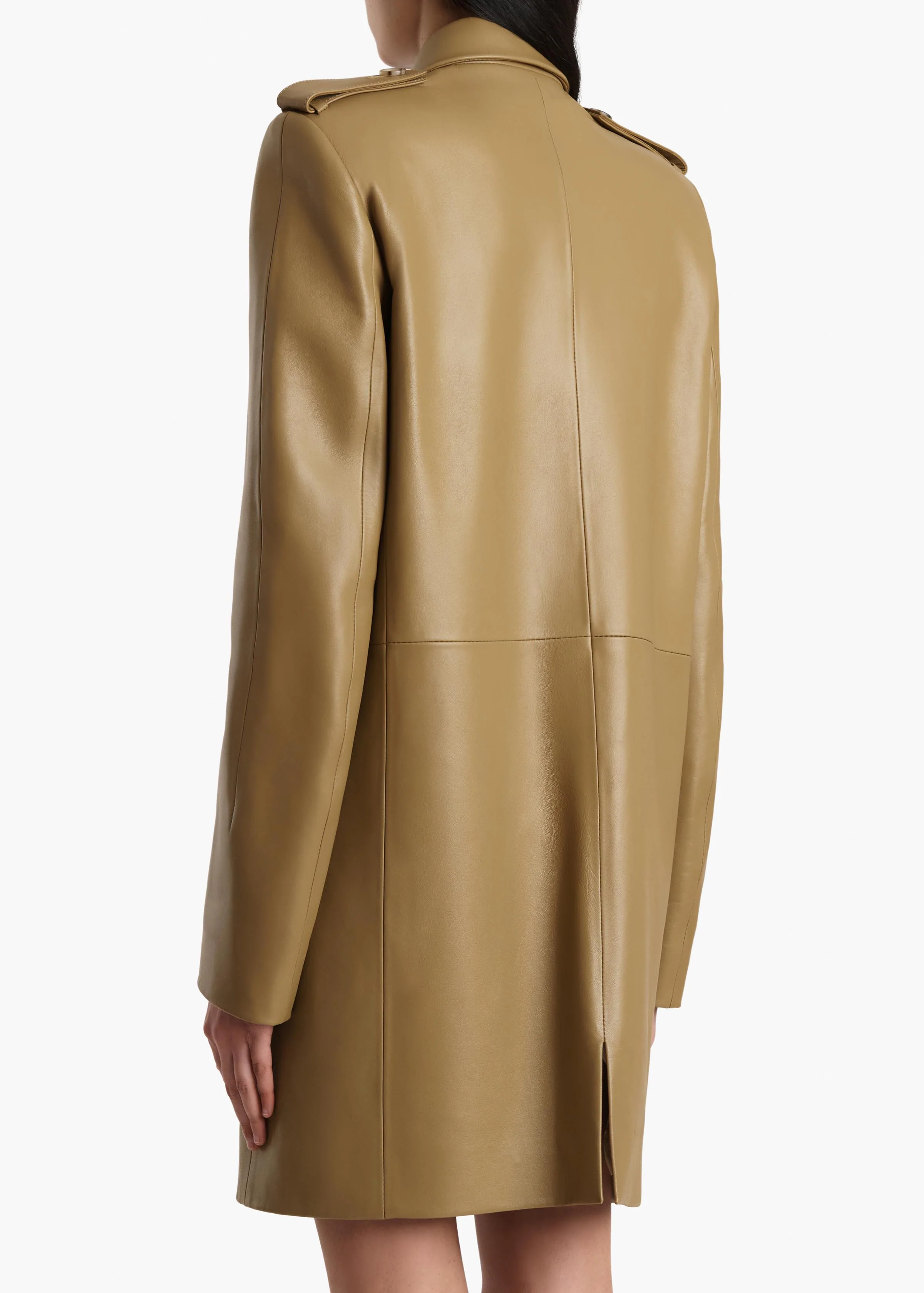 Sadra Coat in Golden Ochre - Image 4