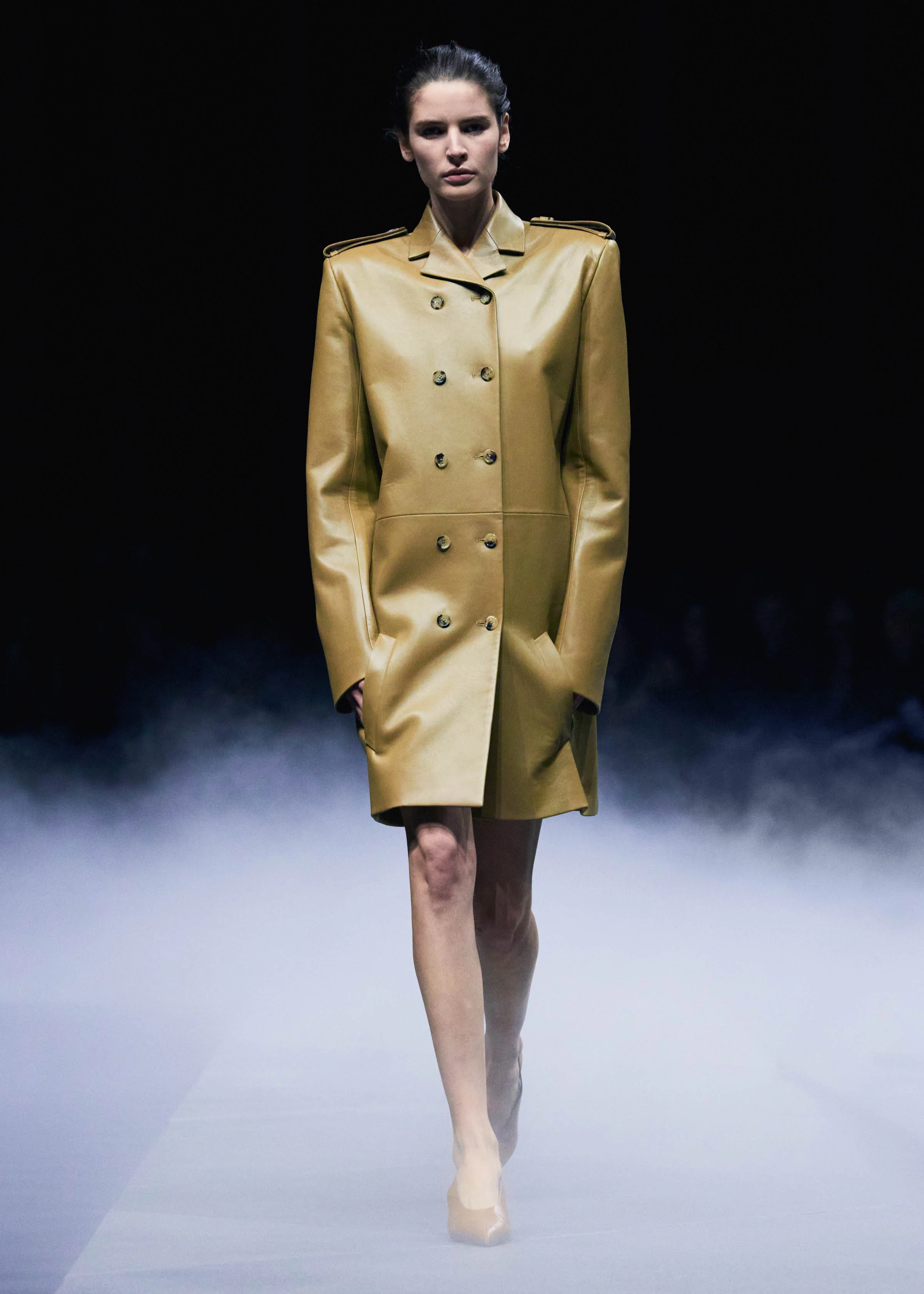 Sadra Coat in Golden Ochre - Image 7