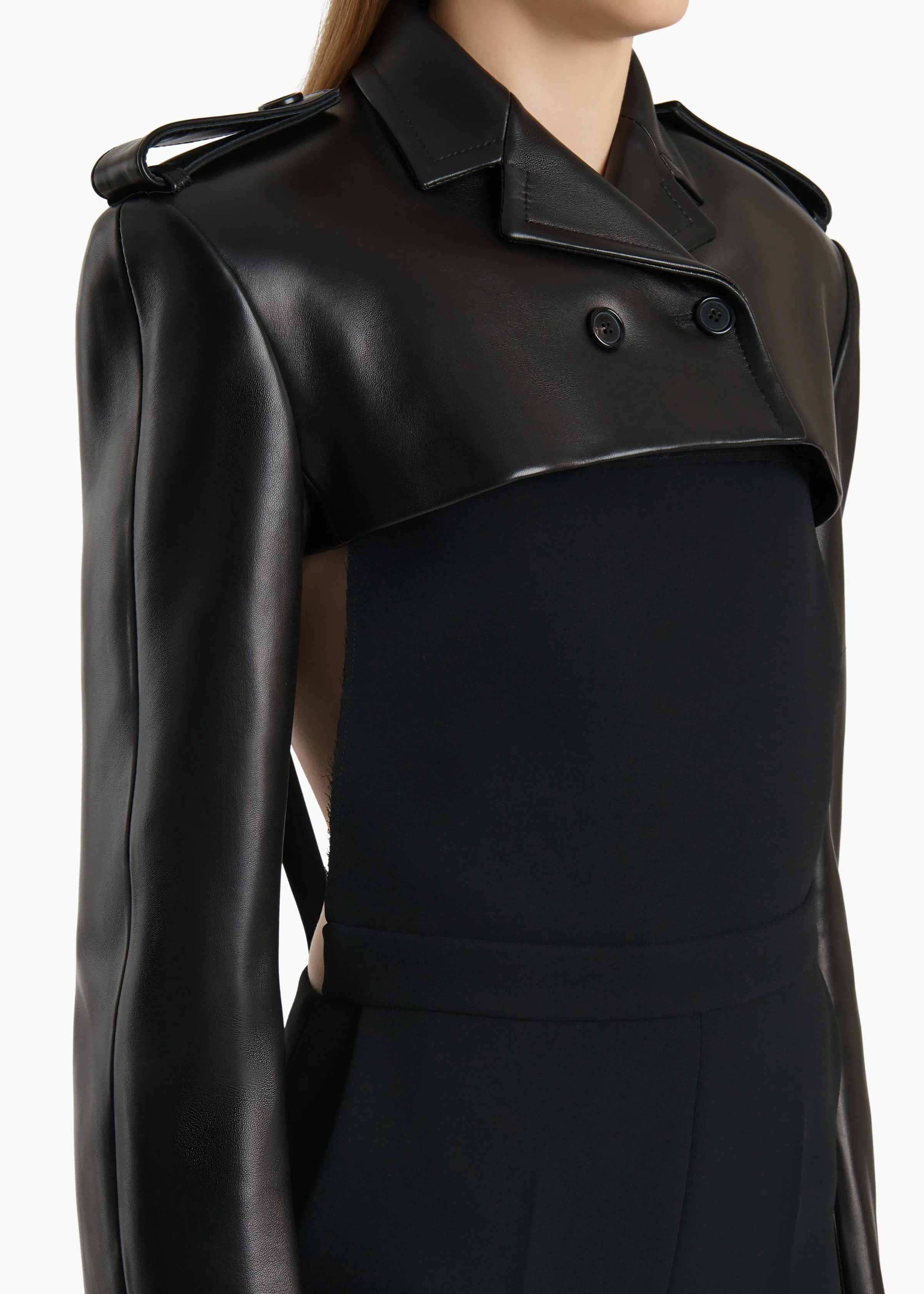 Sadran Jacket in Black Leather - Image 5