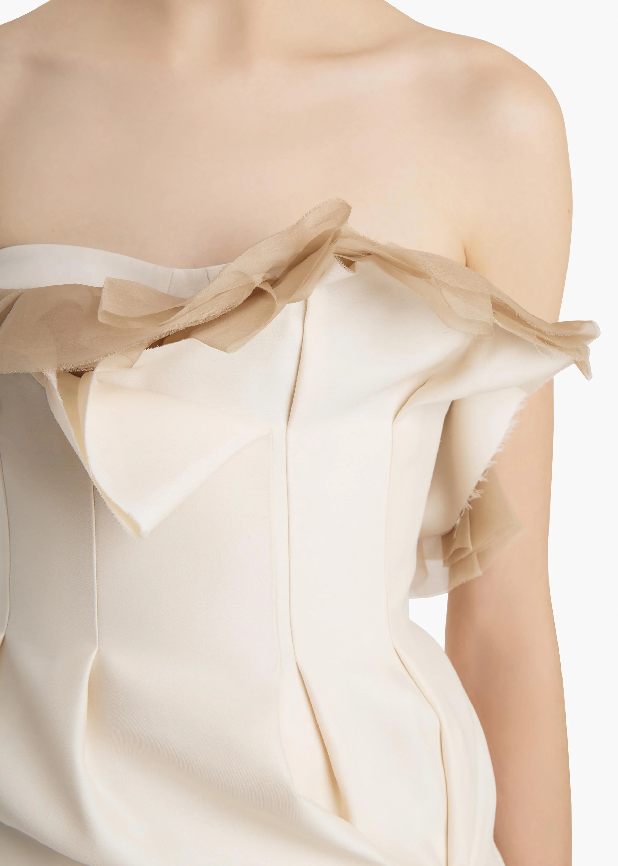 Salm Dress in Cream - Image 4