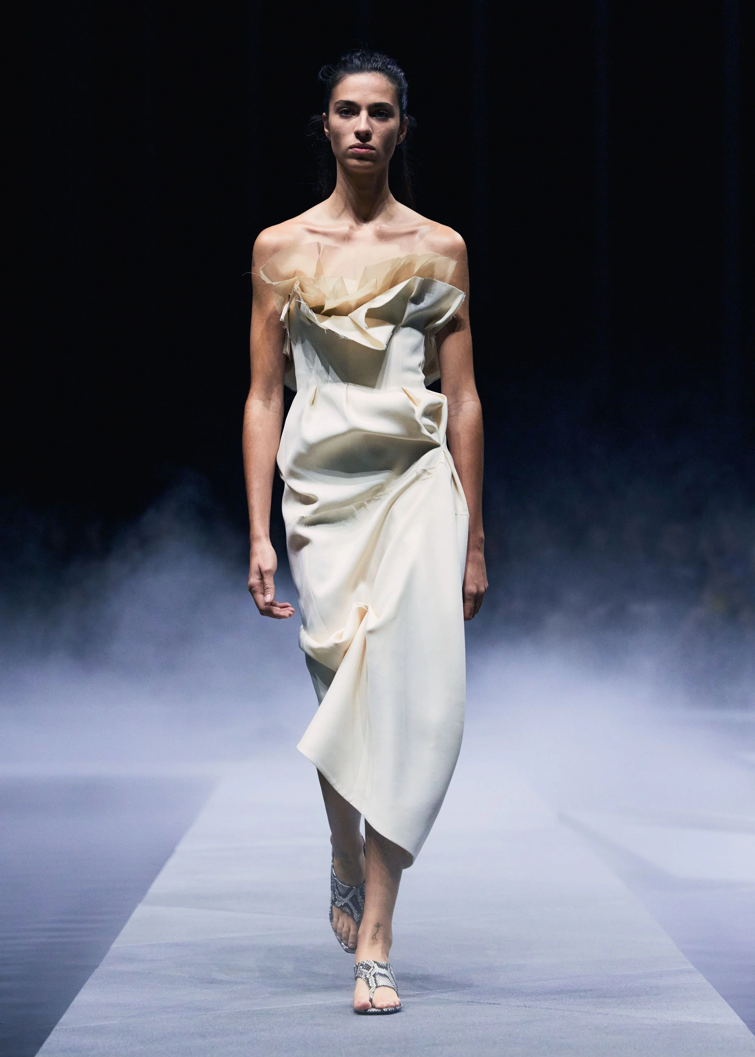 Salm Dress in Cream - Image 7