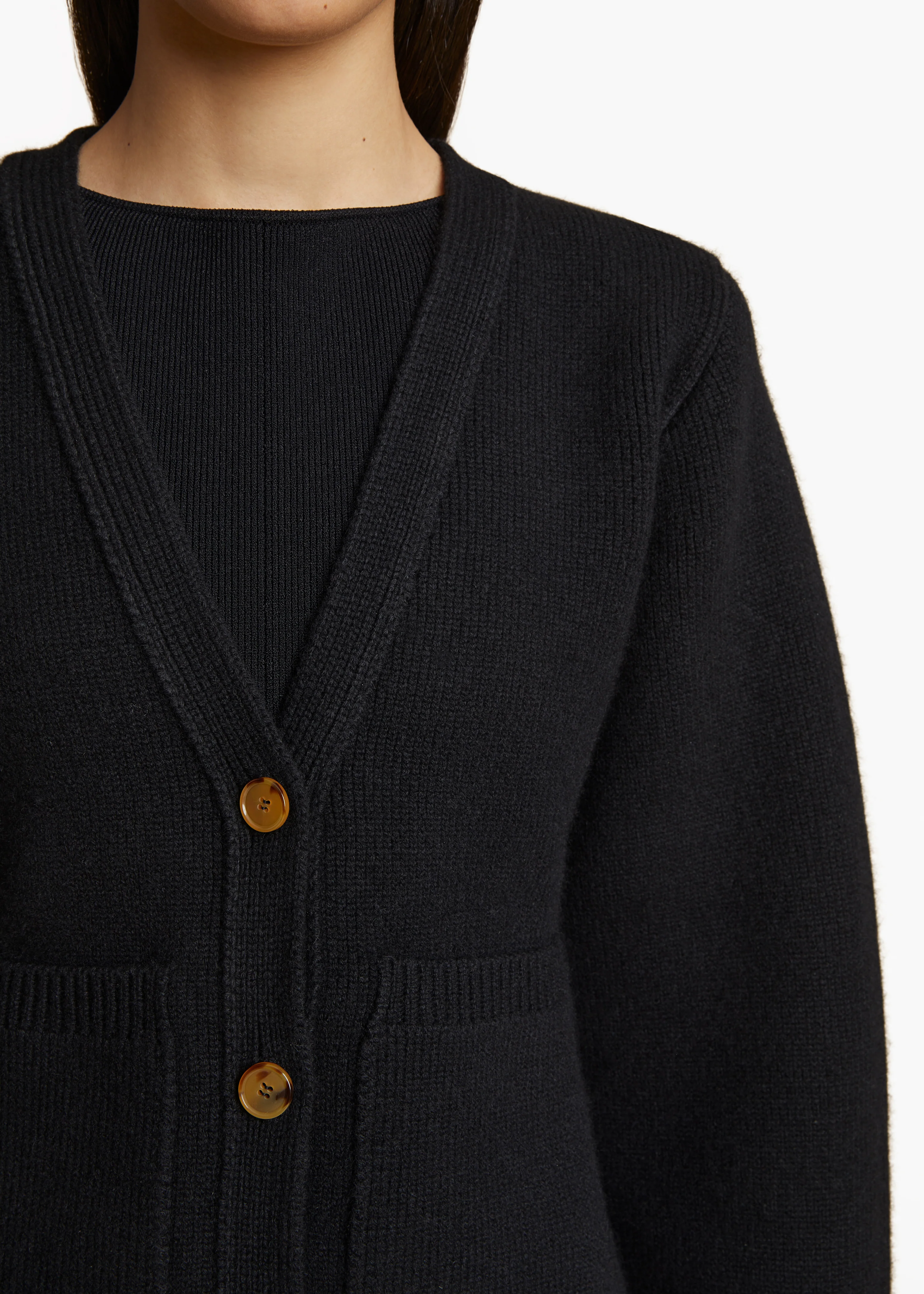 Scarlet Cardigan in Black - Image 6